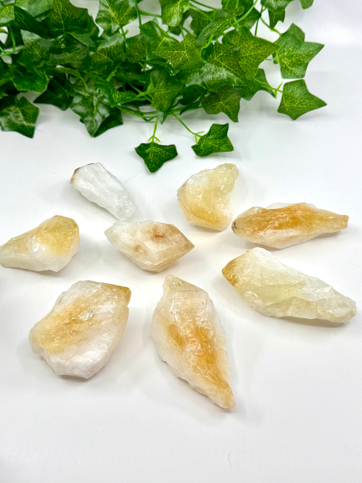 Citrine Natural Points - “I am successful in all areas of life”.