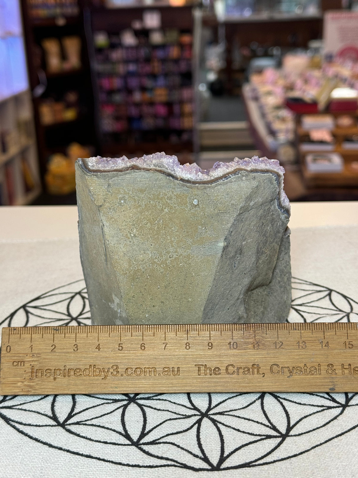 Amethyst Cluster 1065g #34 - “I trust my intuition and allow it to guide me each day”