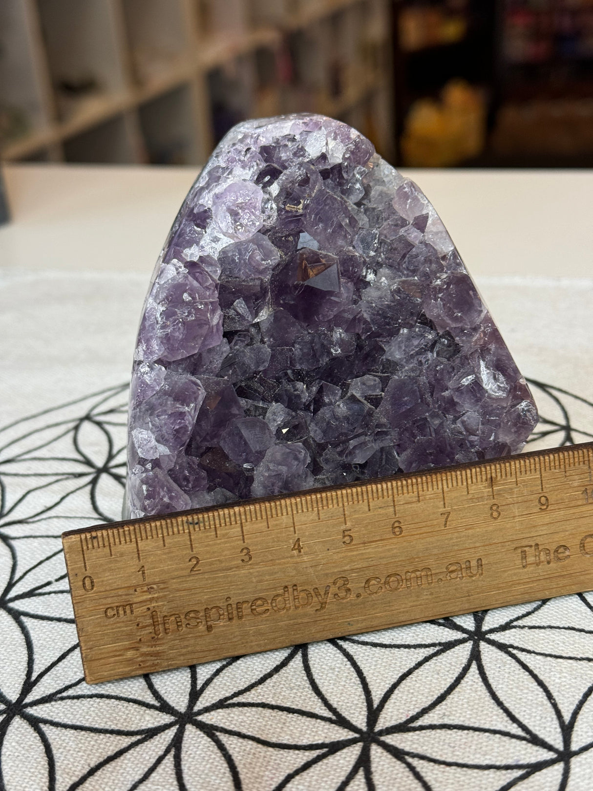 Amethyst Cluster 720g #42 - “I trust my intuition and allow it to guide me each day”