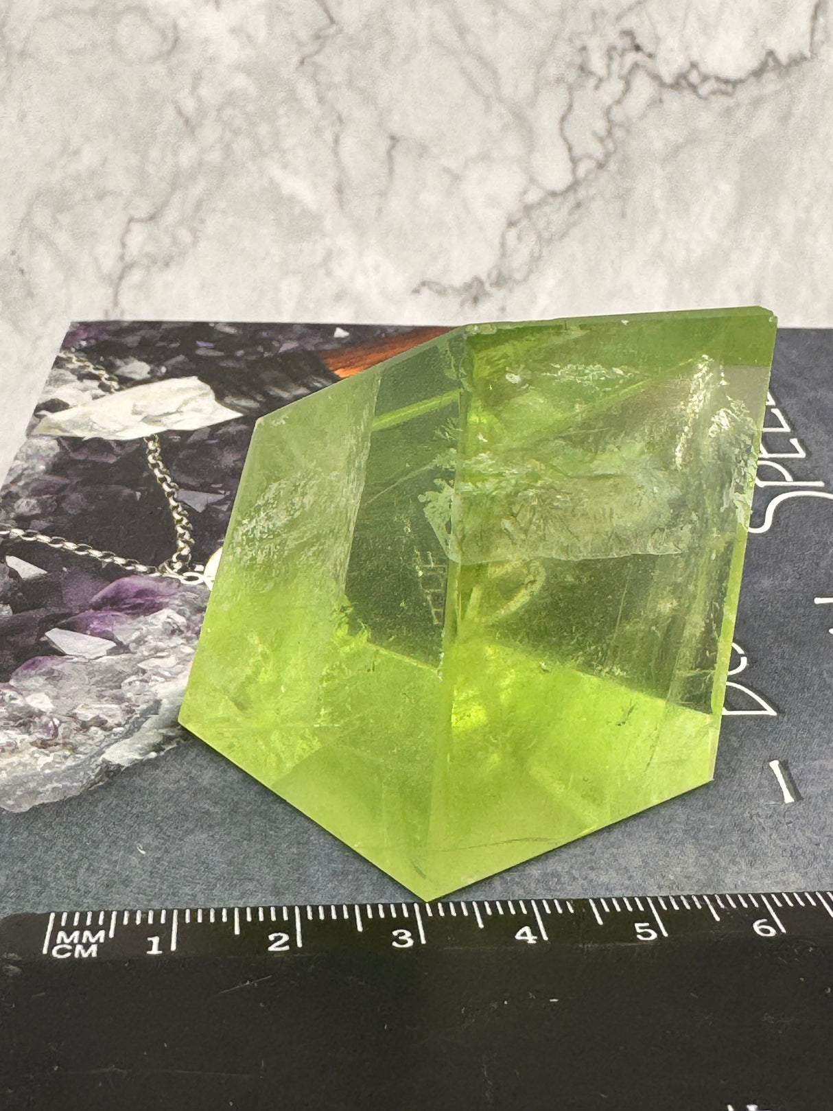 Green Fluorite Freeform 153g – Stone of Renewal, Focus and Heart Clarity