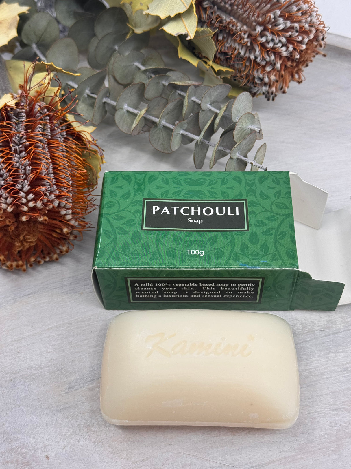 Kamini Patchouli Soap – Earthy & Grounding