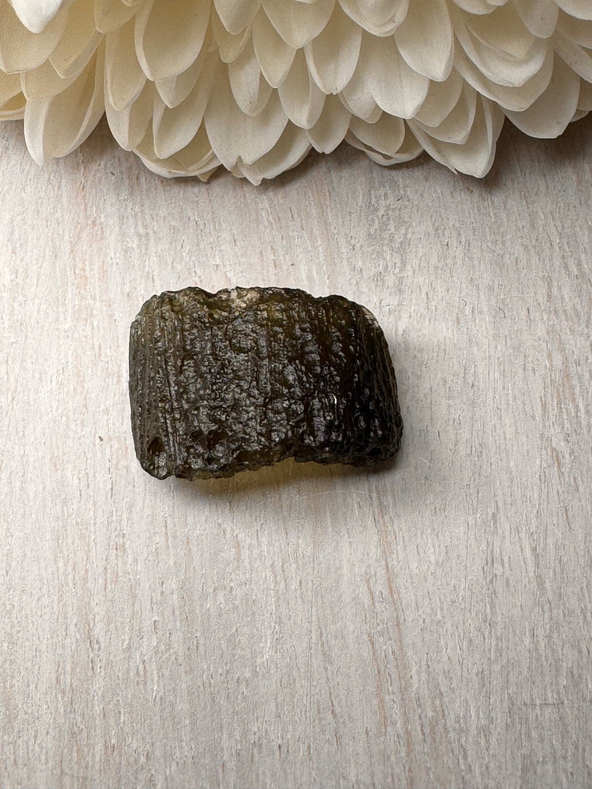 Moldavite Specimen #7 2.38g- Transformation & Protection