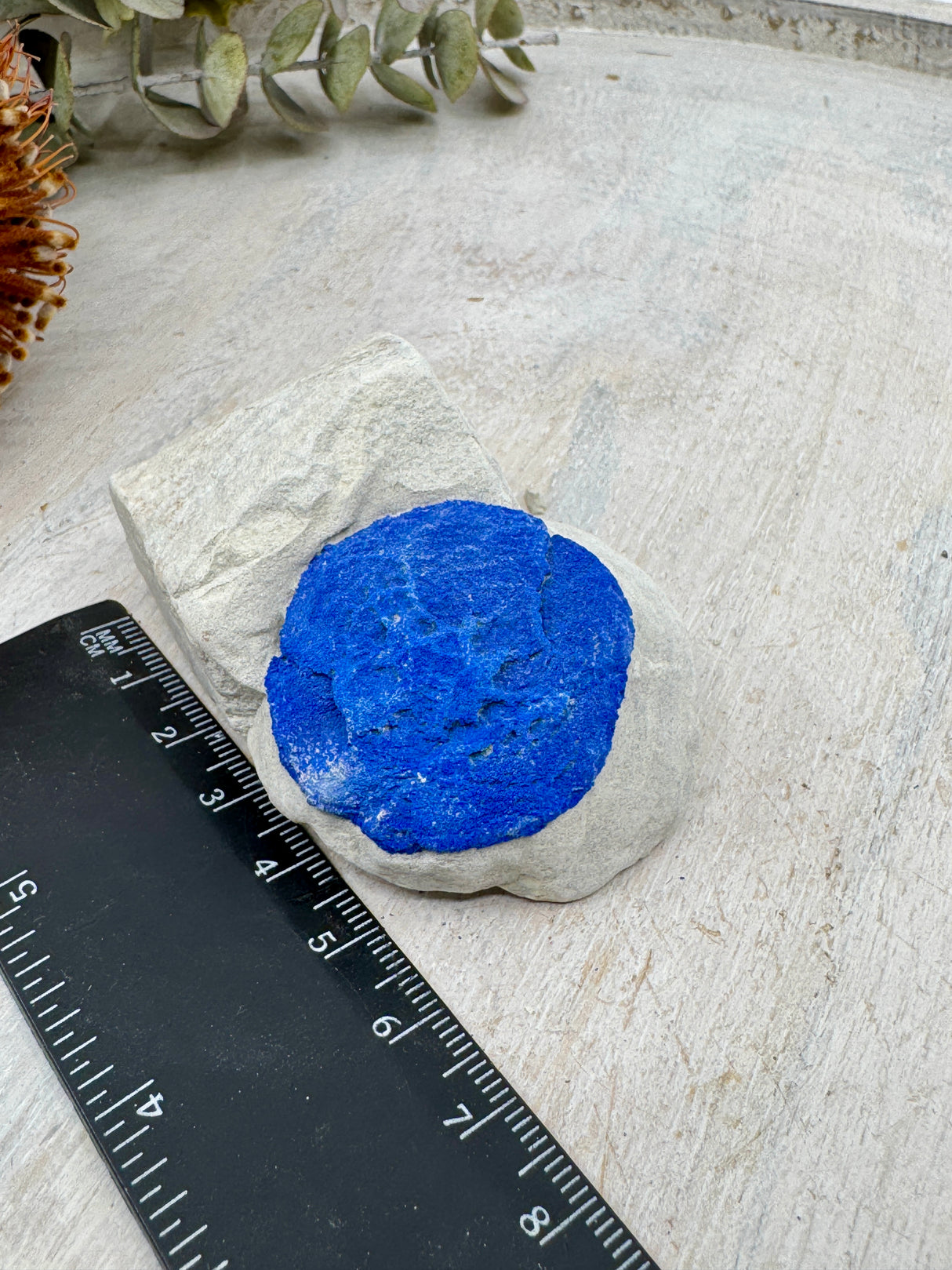 Azurite Sun #10 – 78g – Rare Australian Mineral for Intuition & Higher Wisdom