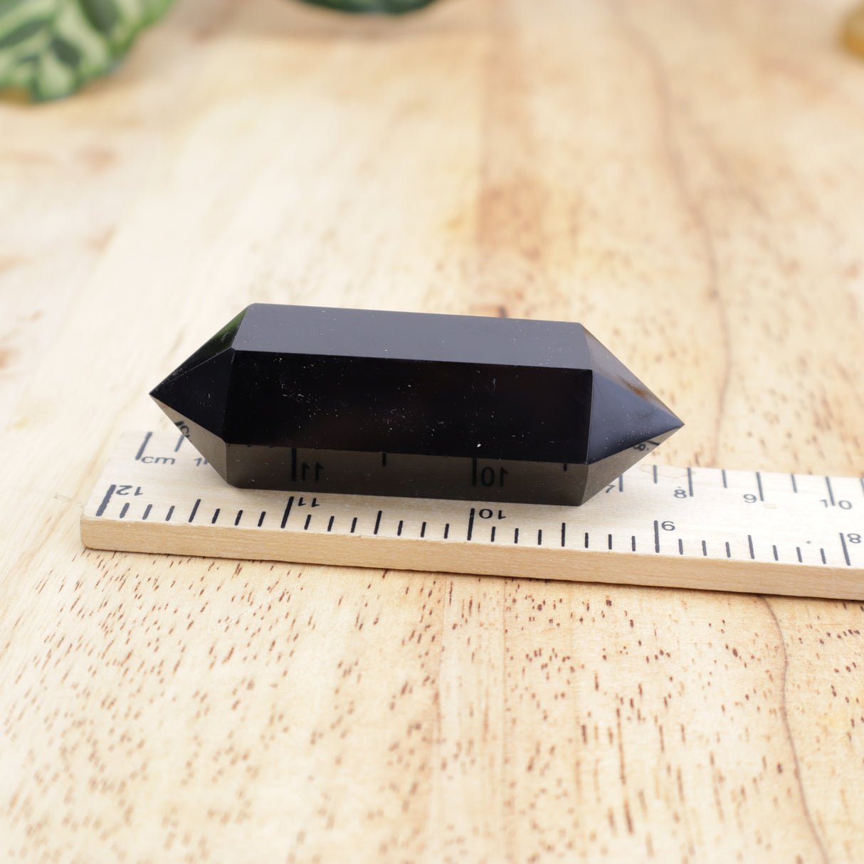 Black Obsidian Double Terminated Point | Protection & Energy Clearing Crystal