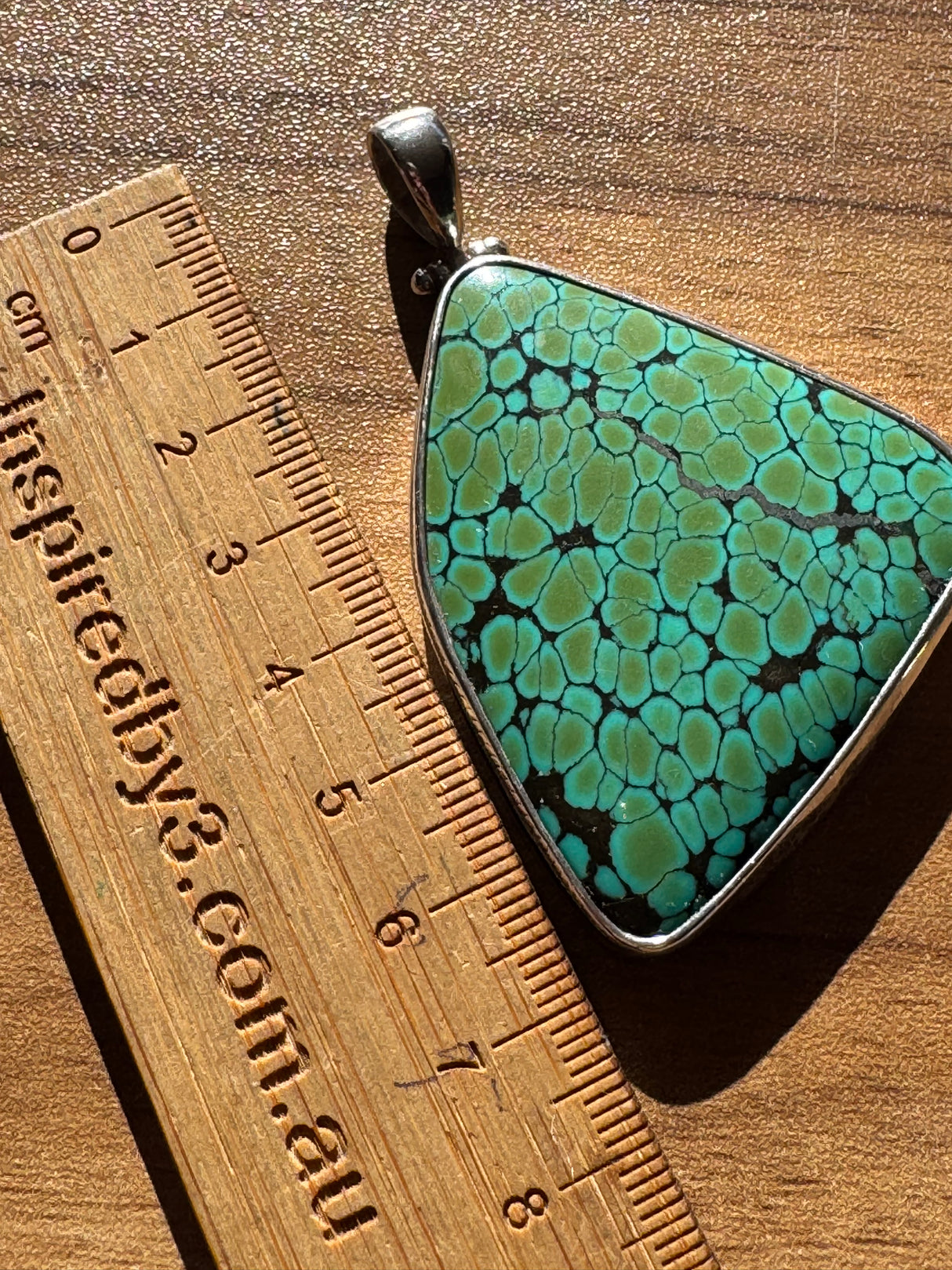 Azurite and Malachite XL Silver Pendant- Dream Enhancement