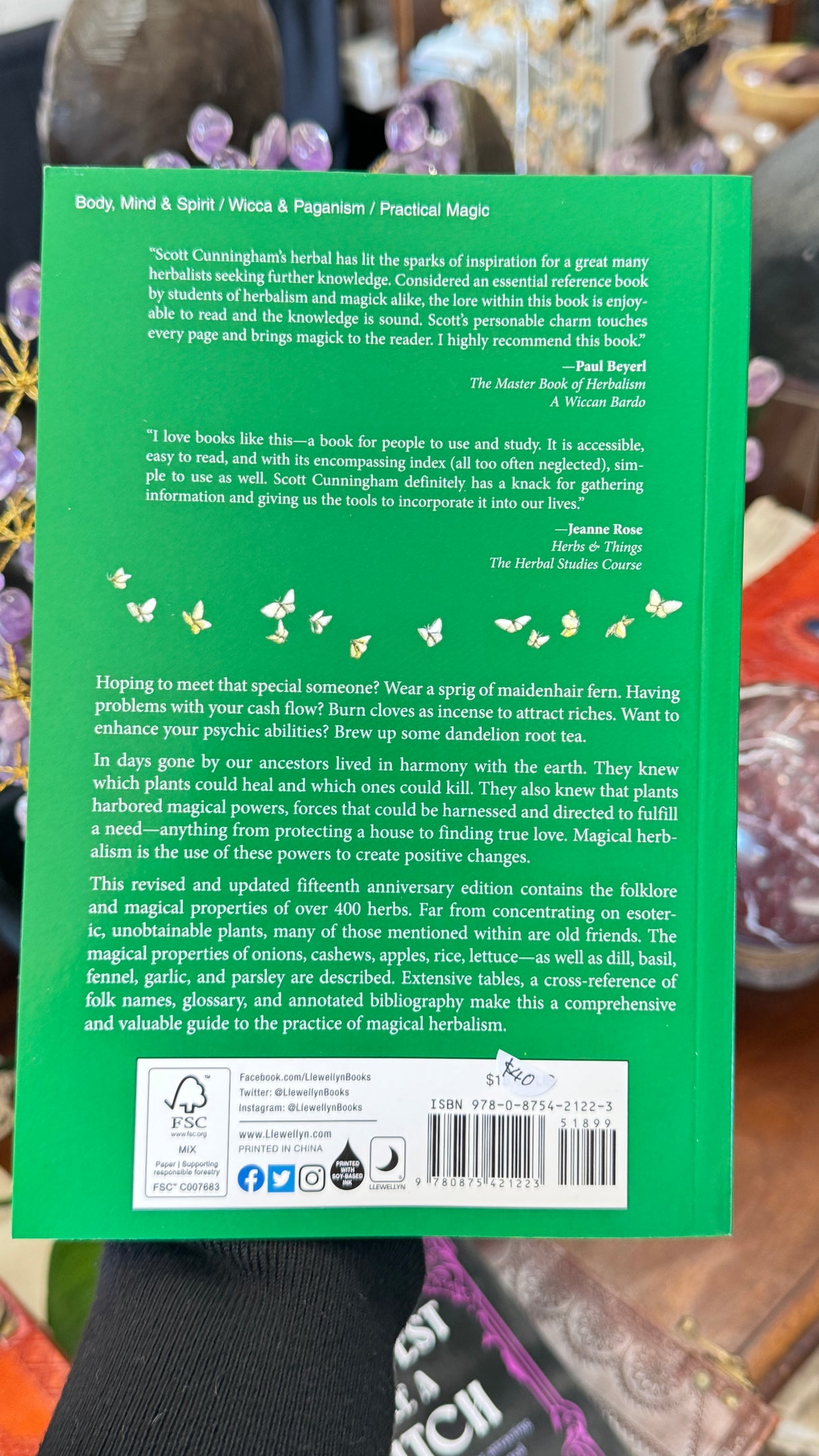 Cunningham’s Encyclopedia of Magical Herbs by Scott Cunningham | Expanded & Revised Edition