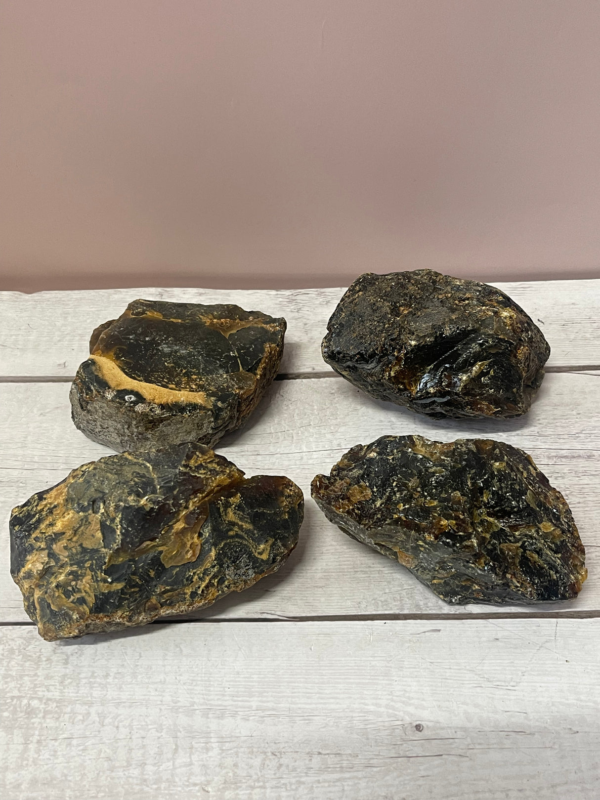 Amber Rough Chunk 200-250g - Healing. Absorbs Negative Energy.