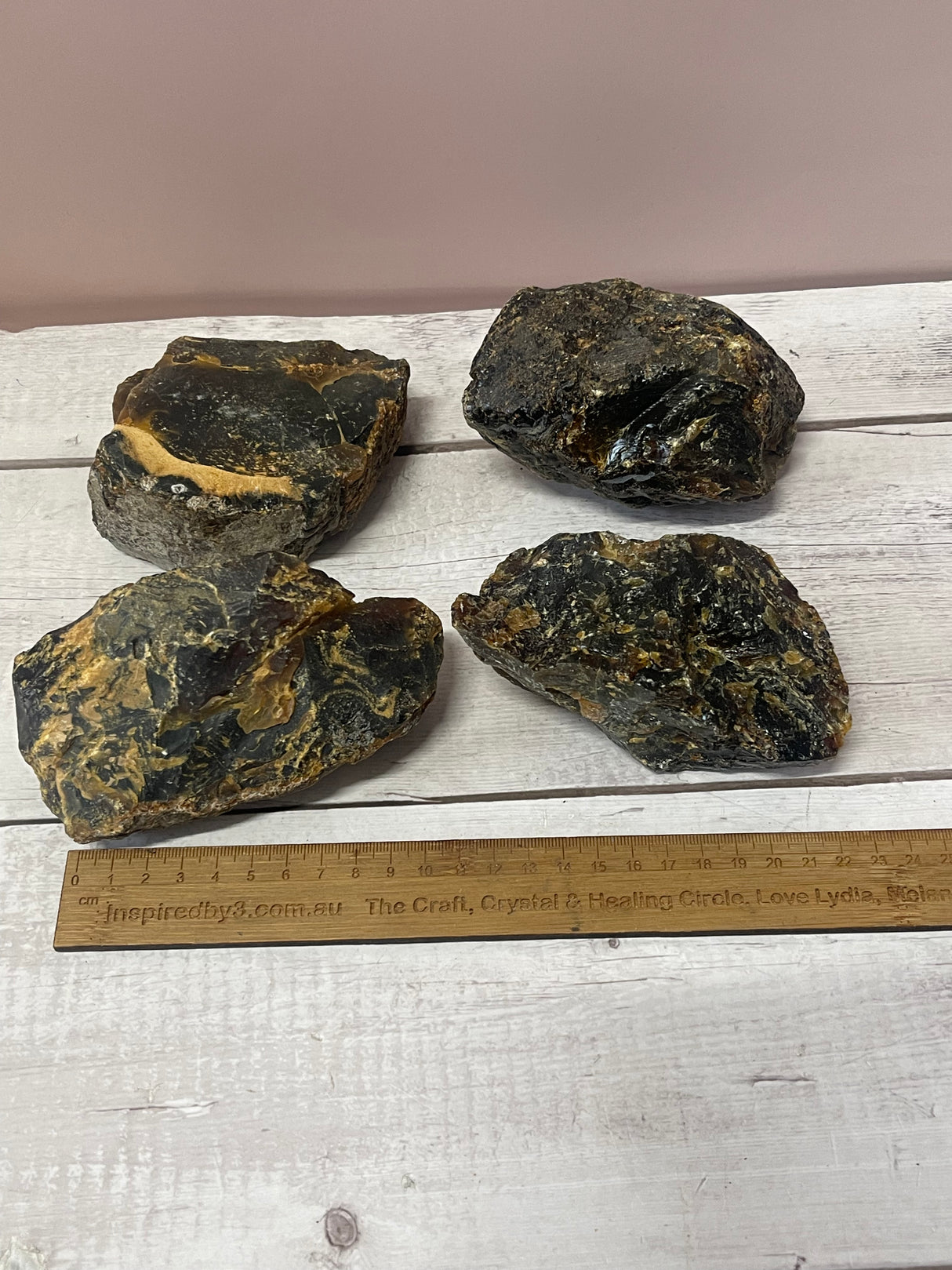 Amber Rough Chunk 200-250g - Healing. Absorbs Negative Energy.