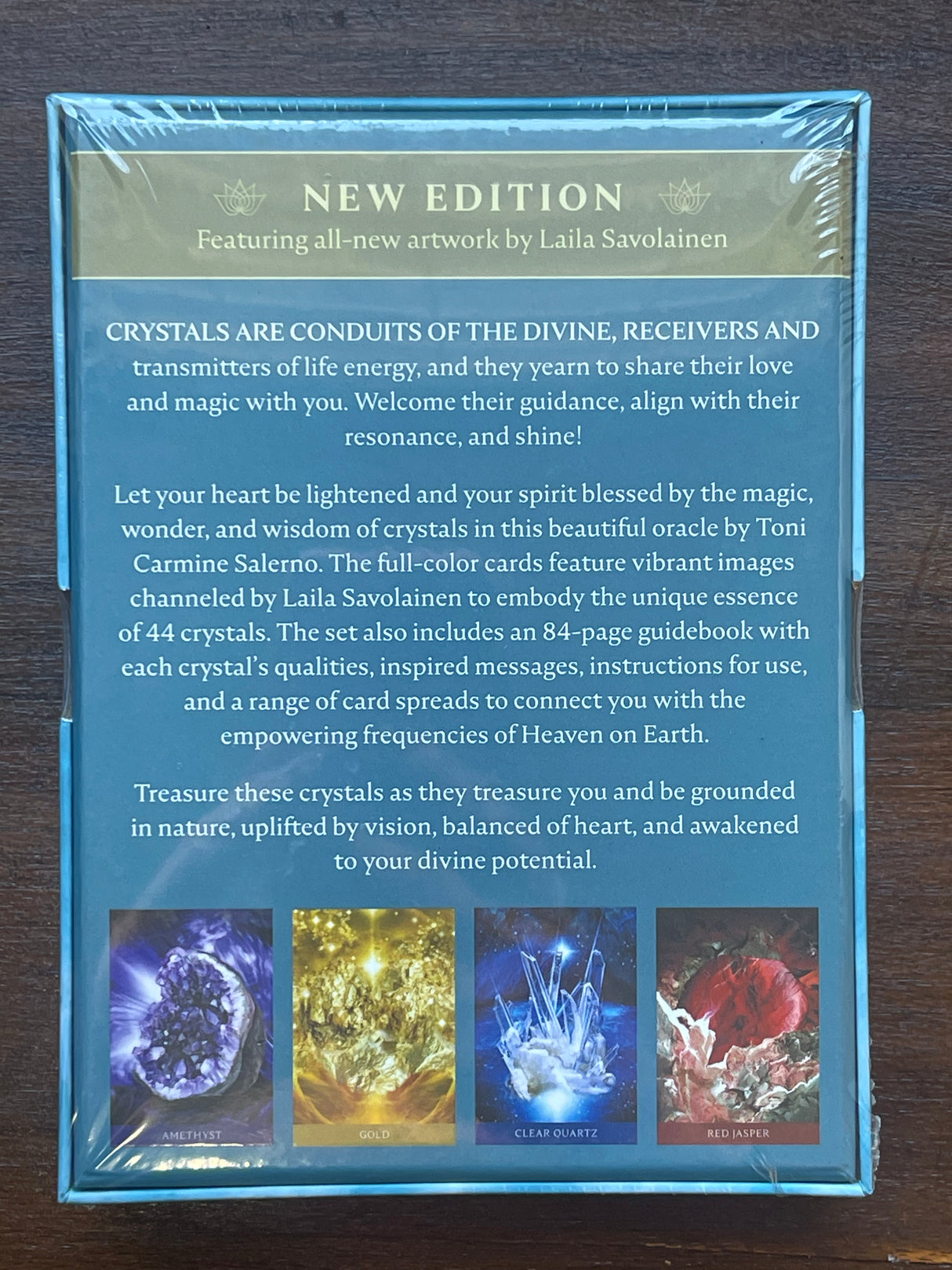 Crystal Oracle - Wisdom from the Heart of the Earth - Toni Carmine Salerno