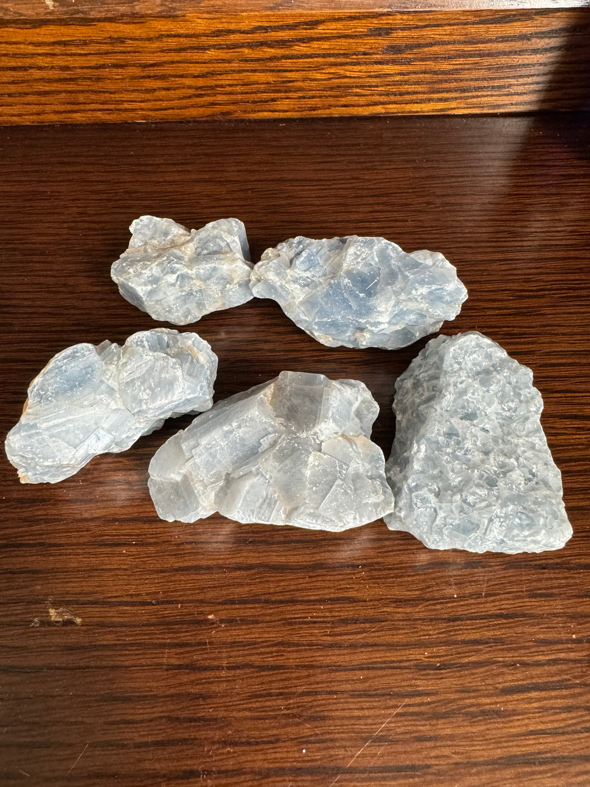 Blue Calcite 7-10cm - Communication. Calming.