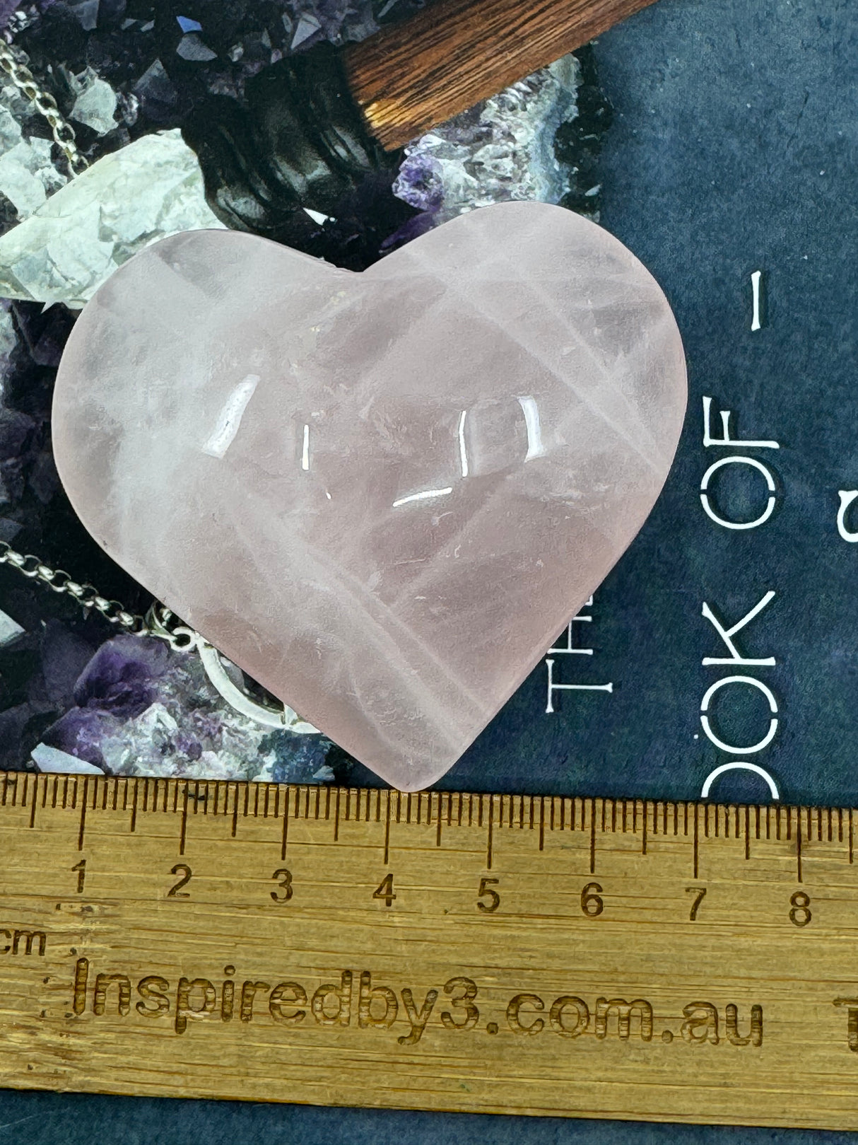 Rose Quartz Puffy Heart 113g - “I radiate love, beauty, confidence and grace”