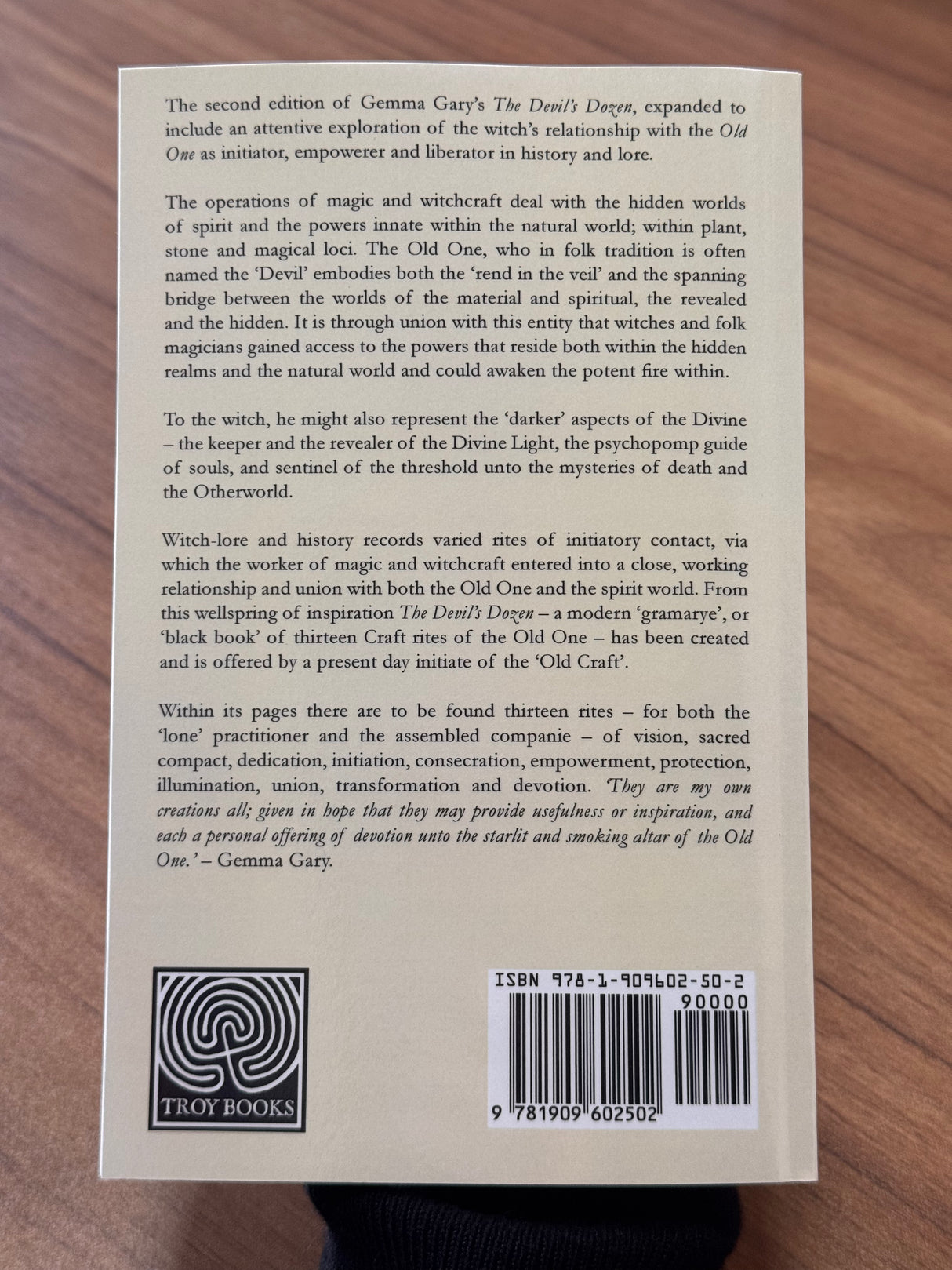 The Devil’s Dozen, Thirteen Craft Rites of The Old One
