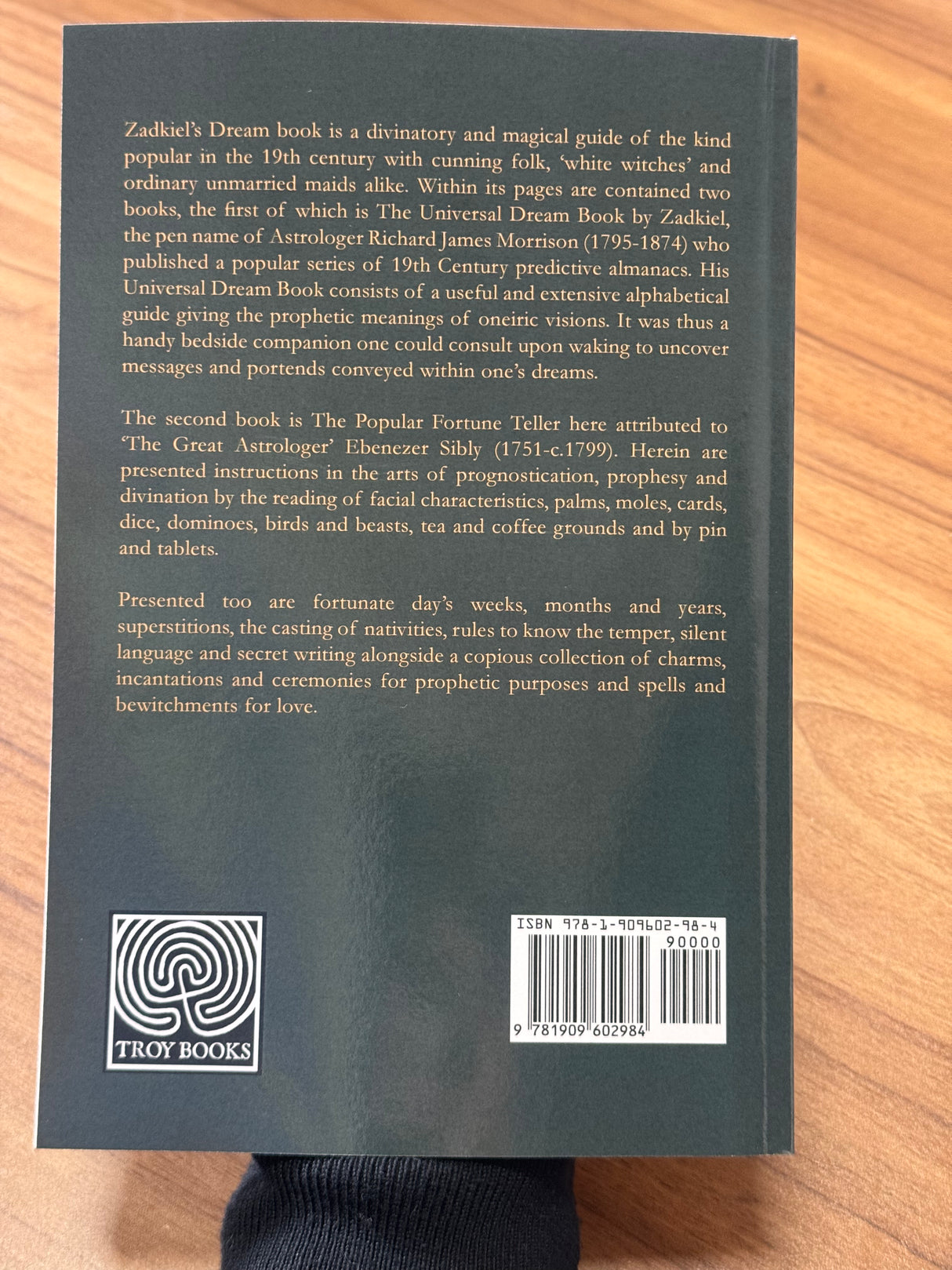 Zadkiel’s Dream Book and The Popular Fortune Teller - Zadkiel and Ebenezer Sibly
