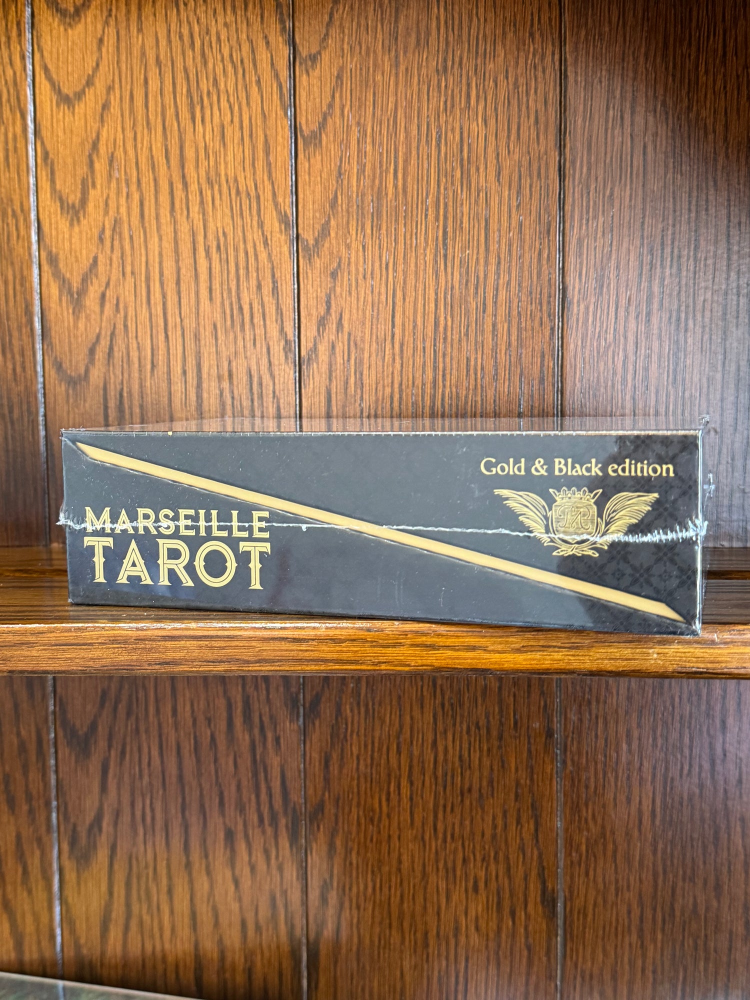 Marseille Tarot – Gold & Black Edition (Based on Madenie, Dijon 1709)