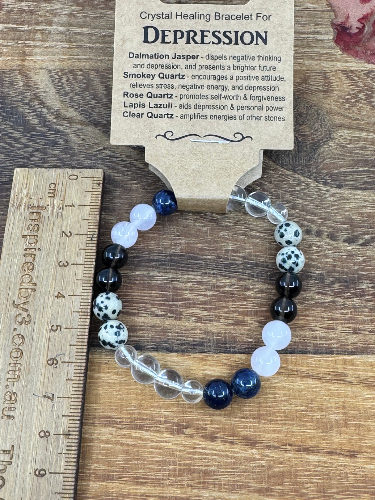 Crystal Healing Bracelet for Depression