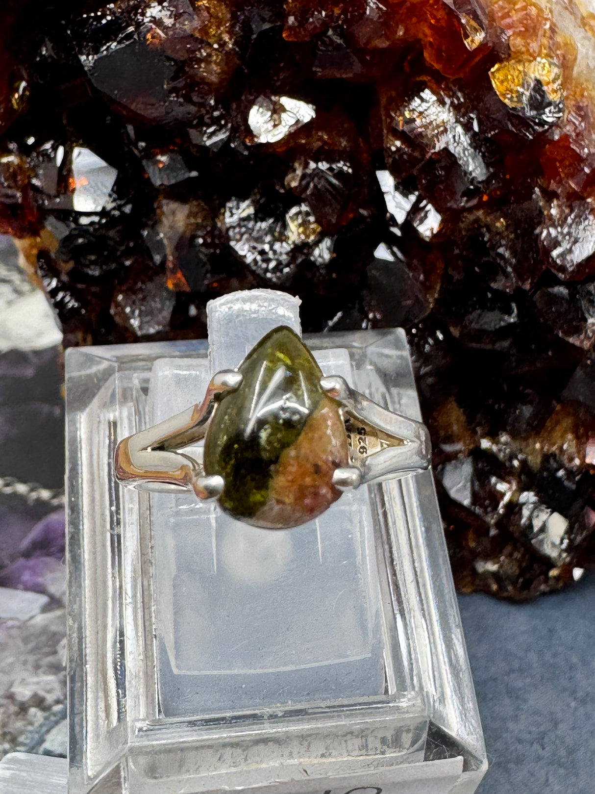 Watermelon Tourmaline Ring Size 7 – A Talisman of Heart Healing