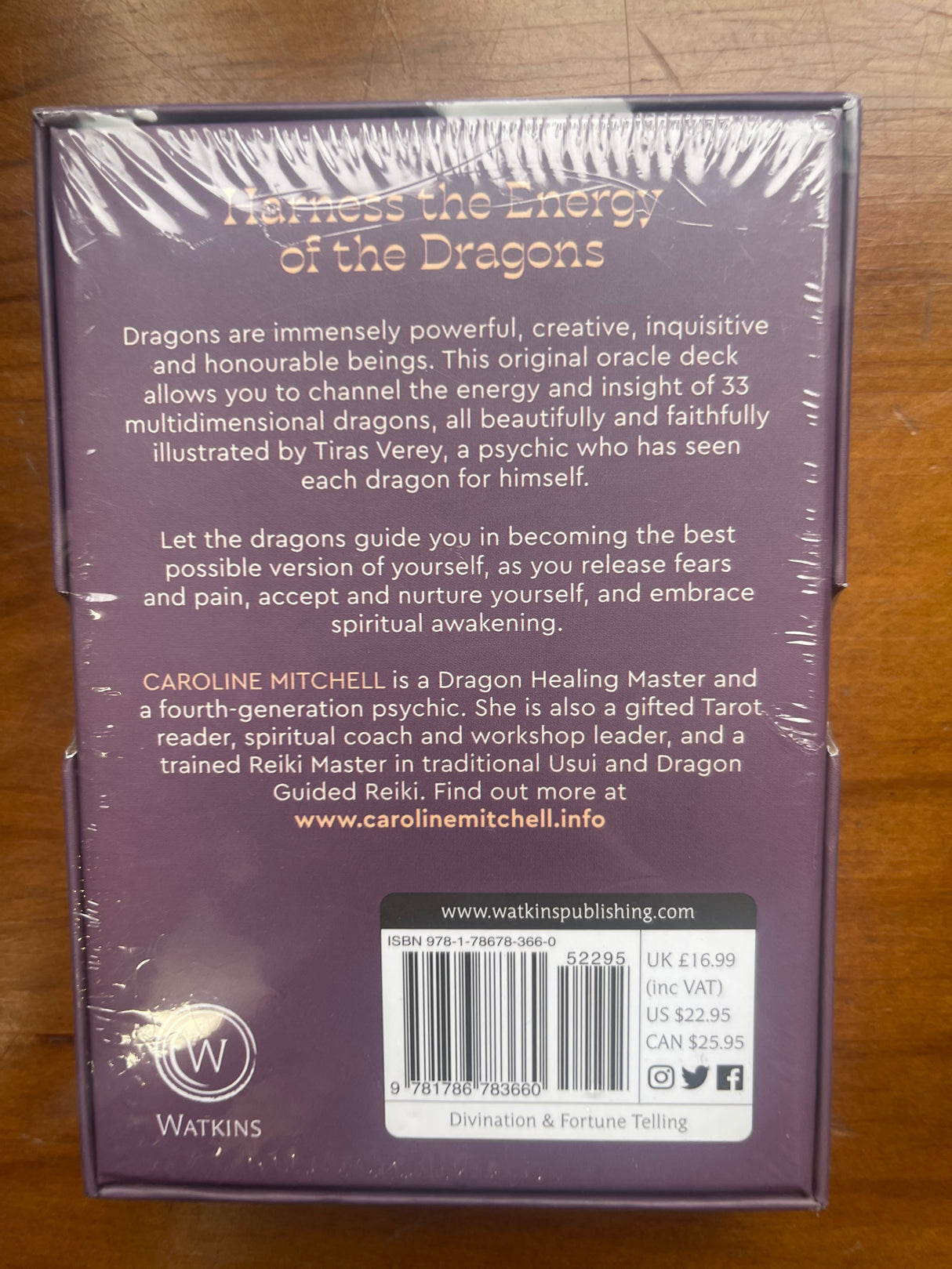 Dragon Path Oracle Cards - Caroline Mitchell; Tiras Verey