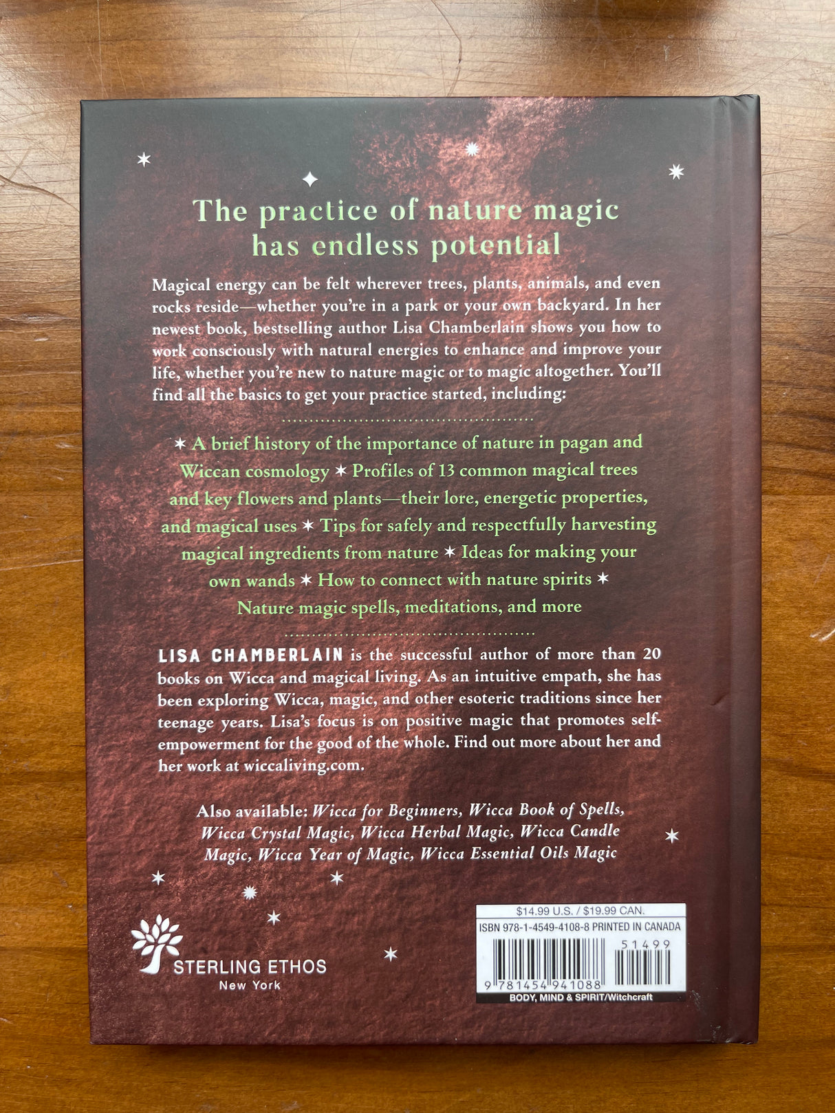 Wicca Nature Magic - A Beginner's Guide to Working with Nature Spellcraft - Lisa Chamberlain