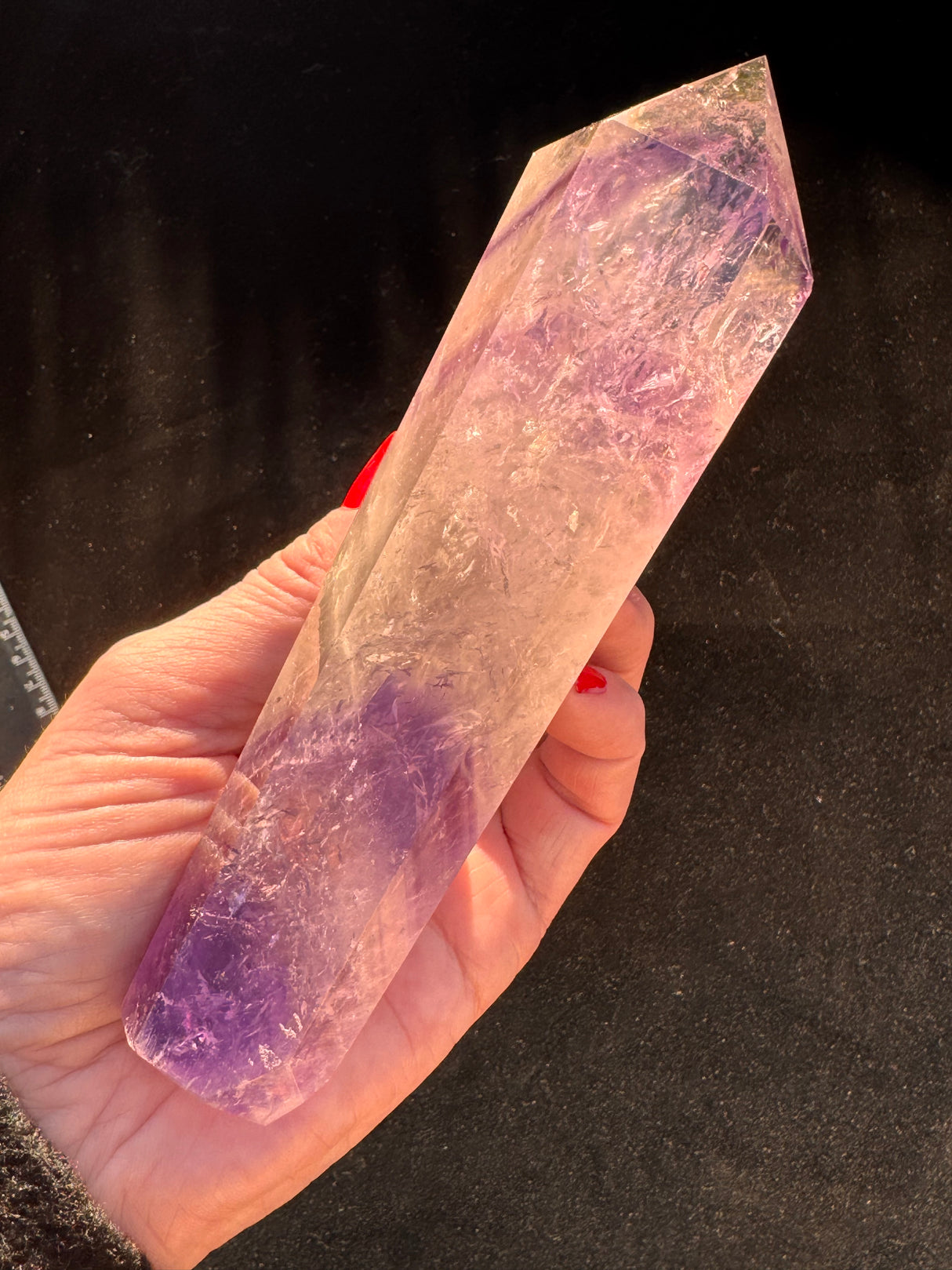 Amethyst Wand 314g – Channel of Divine Calm and Spiritual Insight