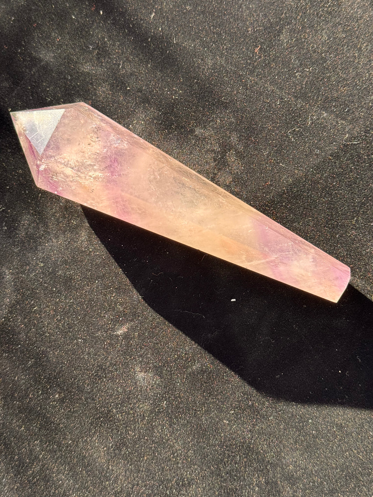 Amethyst Wand 166g – Channel of Divine Calm and Spiritual Insight
