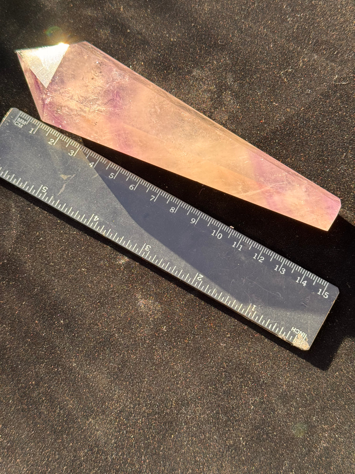 Amethyst Wand 166g – Channel of Divine Calm and Spiritual Insight