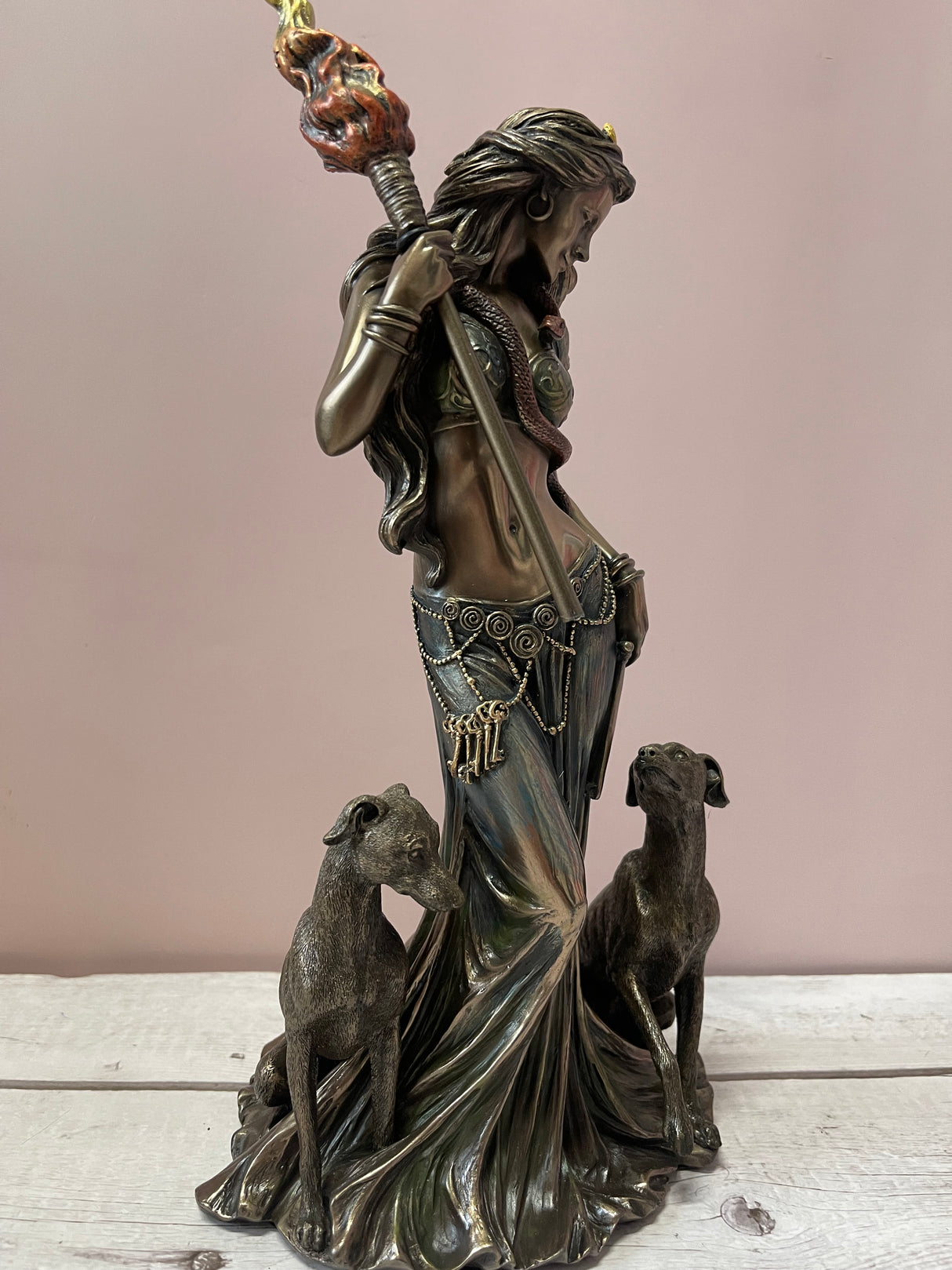 Hecate – Goddess of Magic, the Moon & the Crossroads Statue
