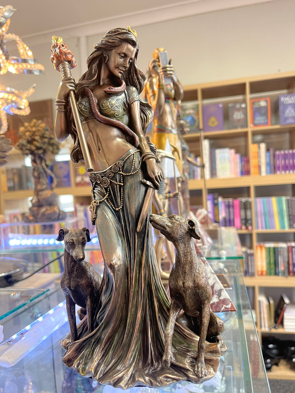 Hecate – Goddess of Magic, the Moon & the Crossroads Statue