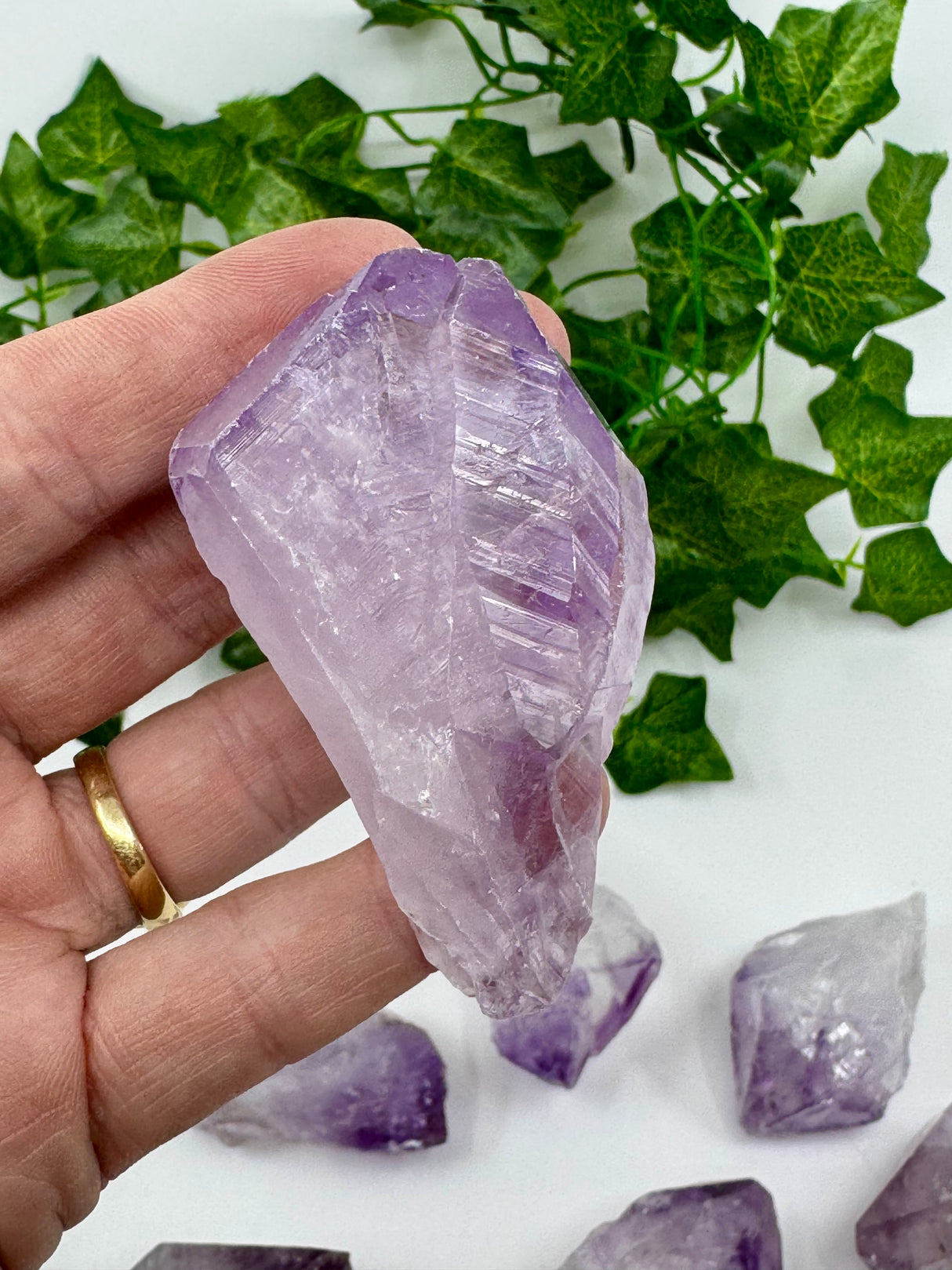 Amethyst Natural Points - “I trust my intuition and allow it to guide me each day”’