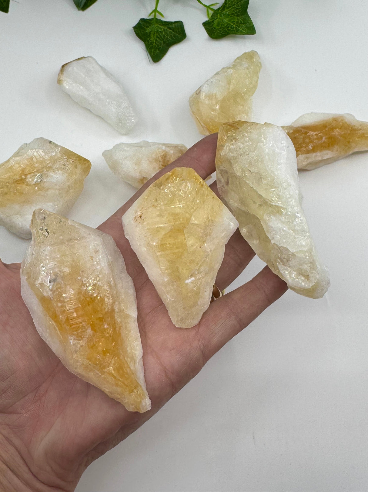 Citrine Natural Points - “I am successful in all areas of life”.