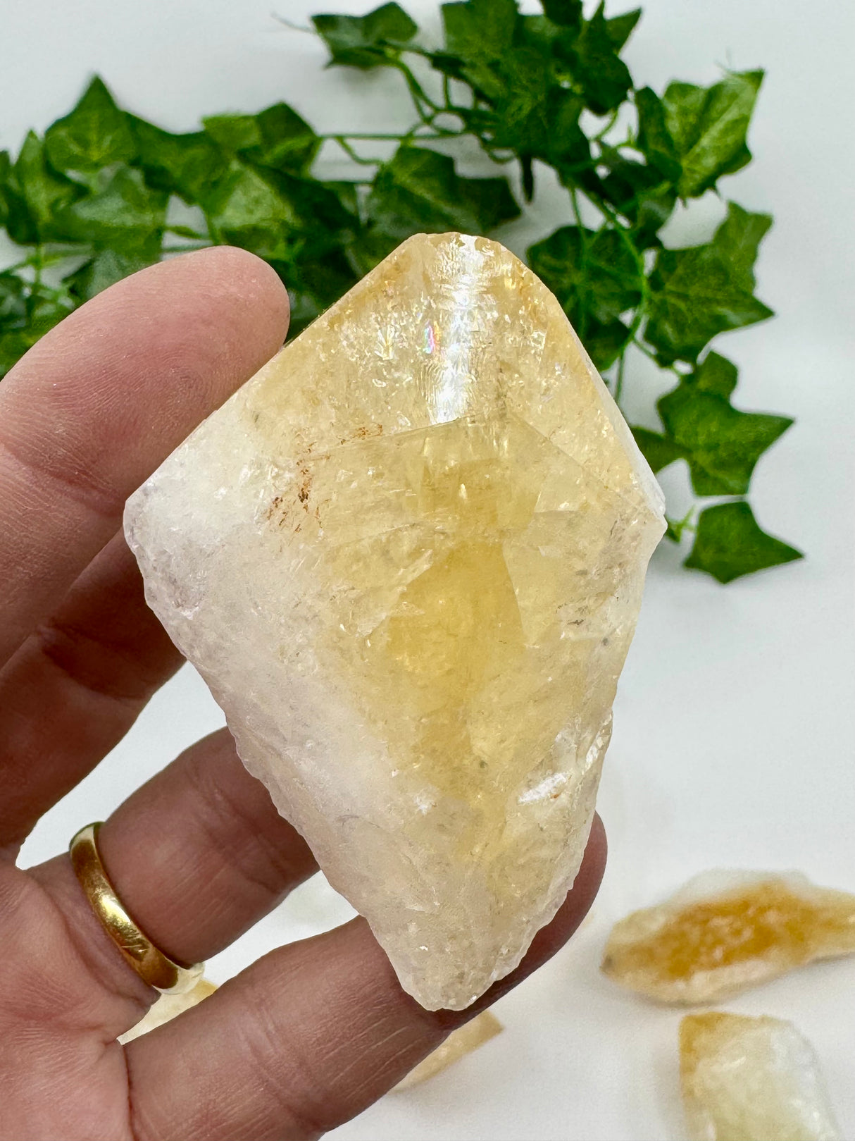 Citrine Natural Points - “I am successful in all areas of life”.