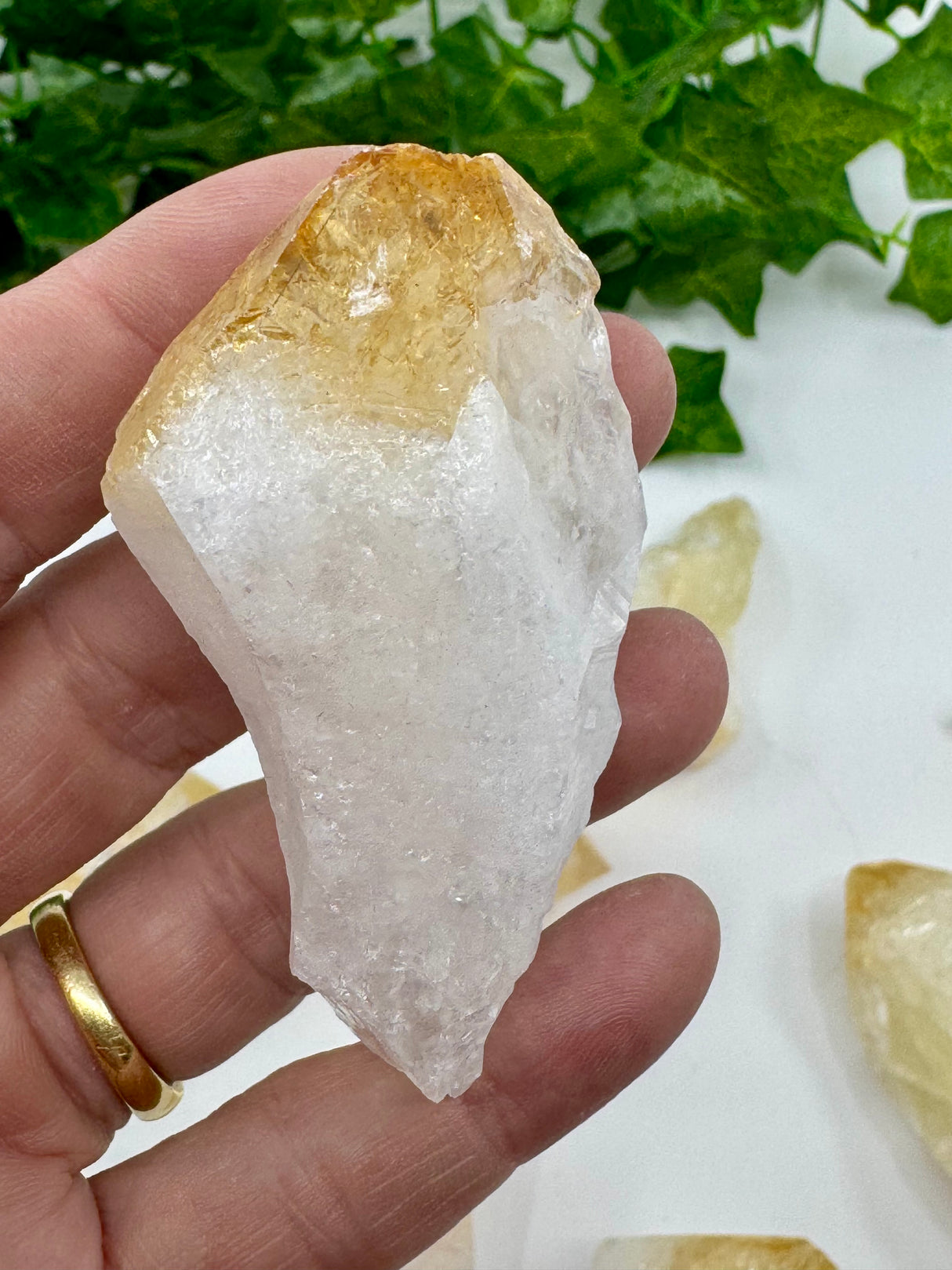 Citrine Natural Points - “I am successful in all areas of life”.