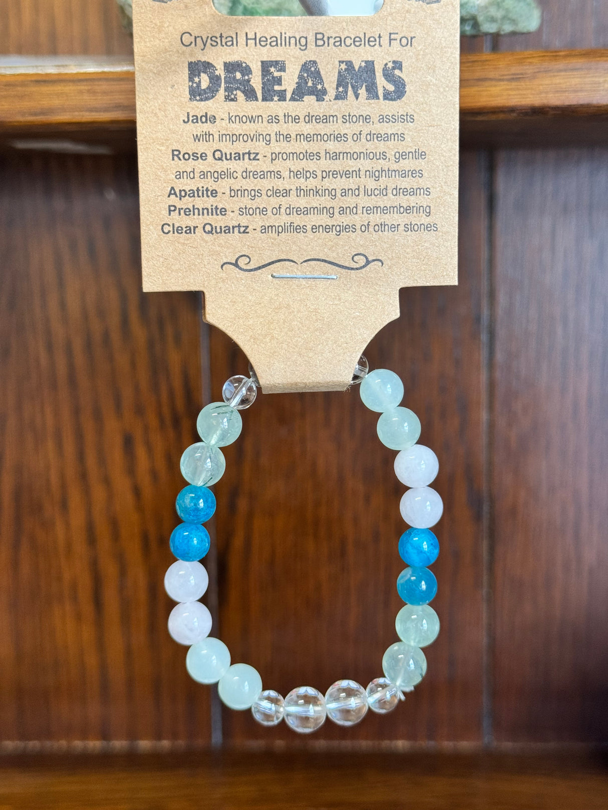 Crystal Healing Bracelet for Dreams