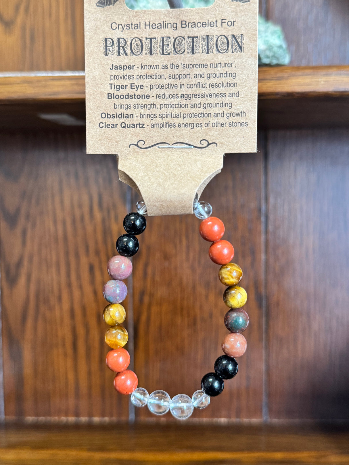 Crystal Healing Bracelet for Protection