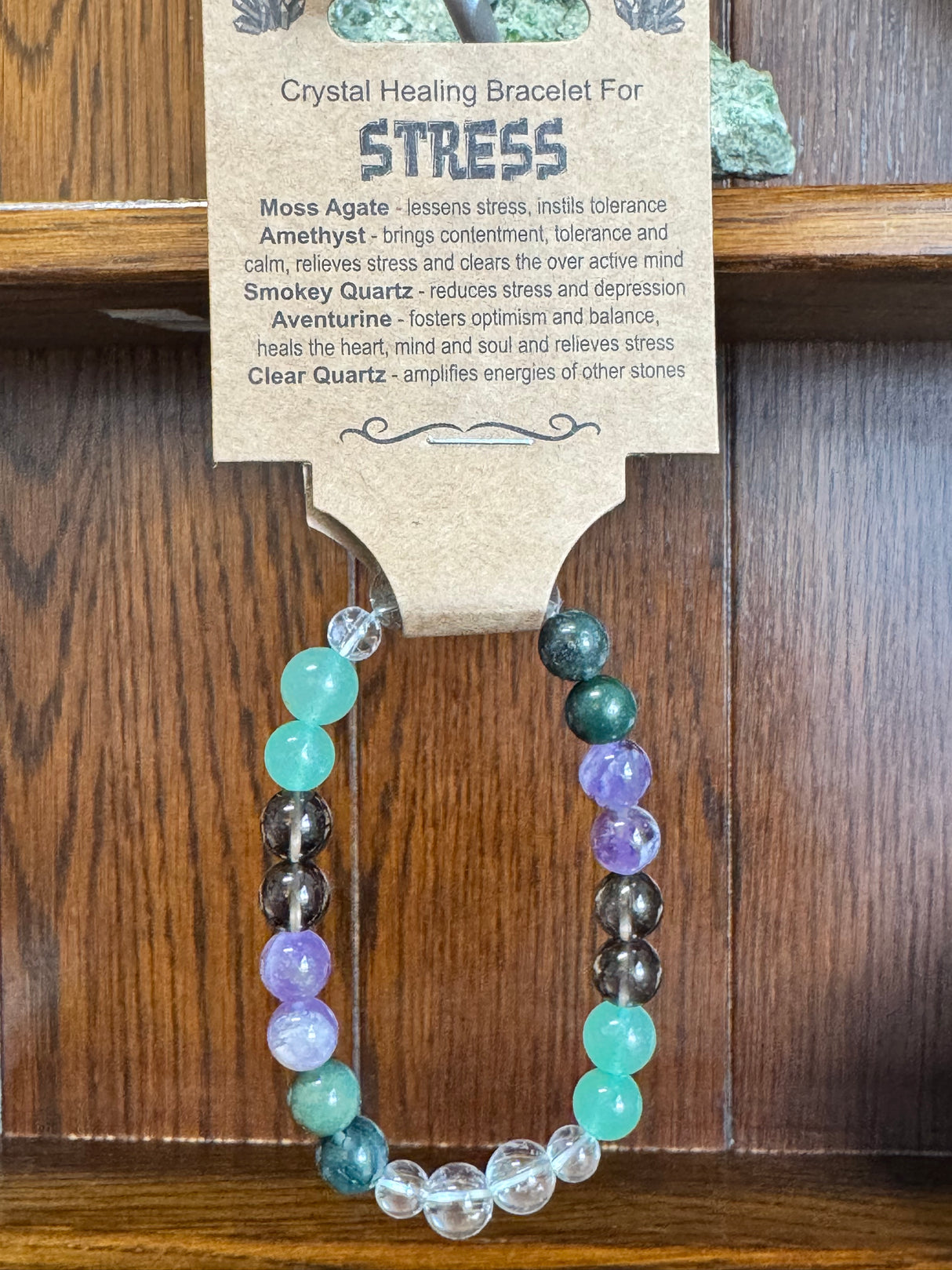 Crystal Healing Bracelet for Stress
