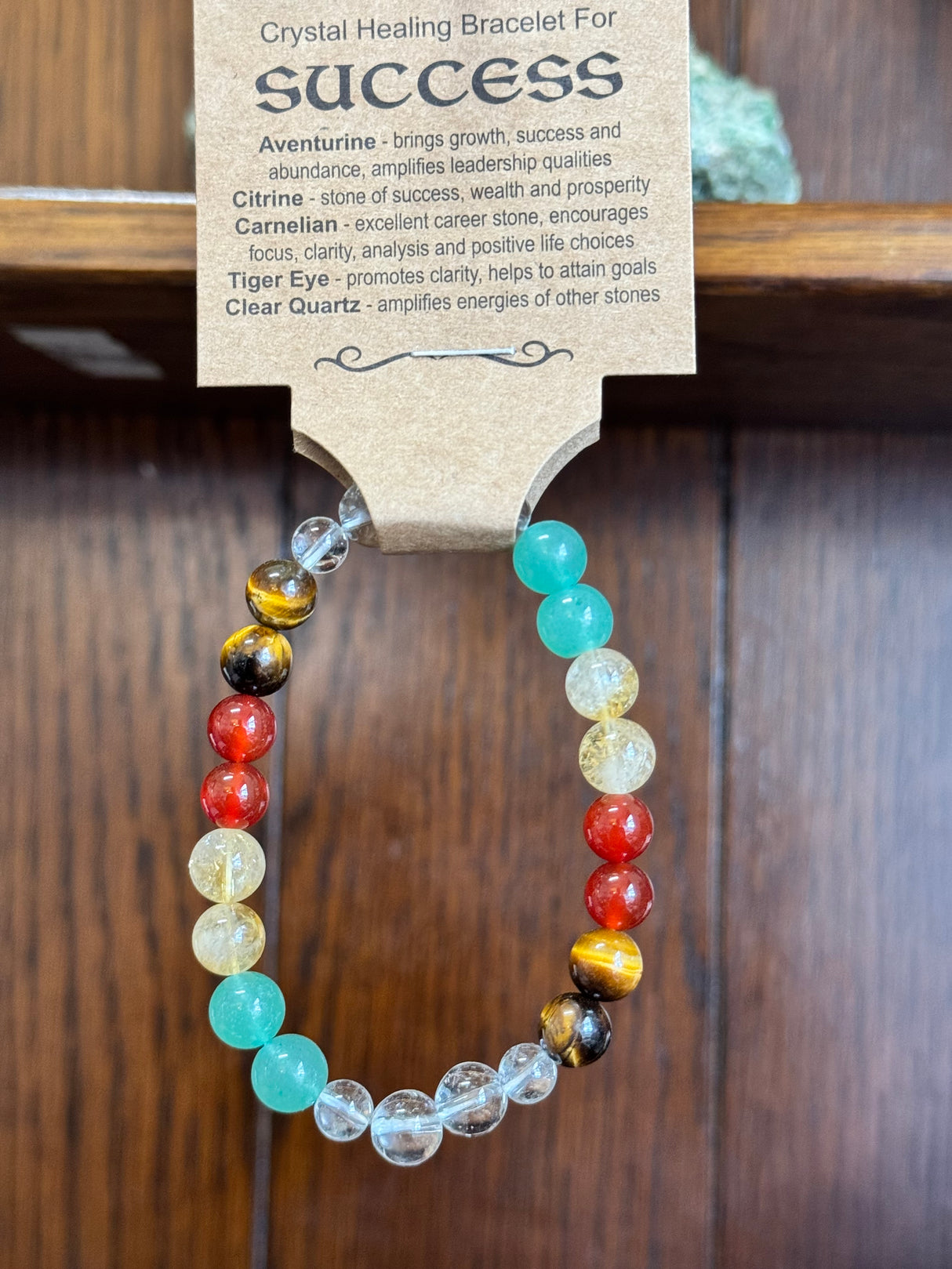 Crystal Healing Bracelet for Success