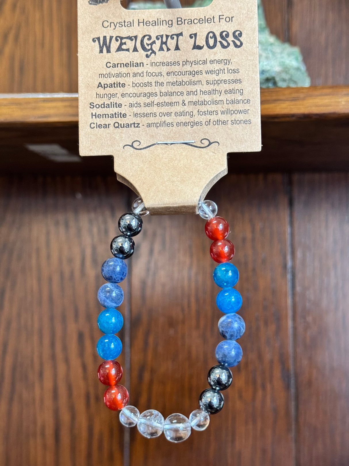 Crystal Healing Bracelet for Weight Loss