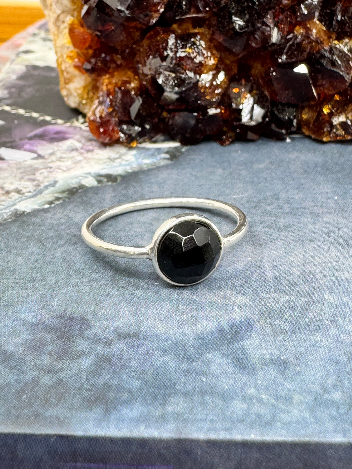 Black Onyx Ring -"I am focused and can do anything I set my mind to."