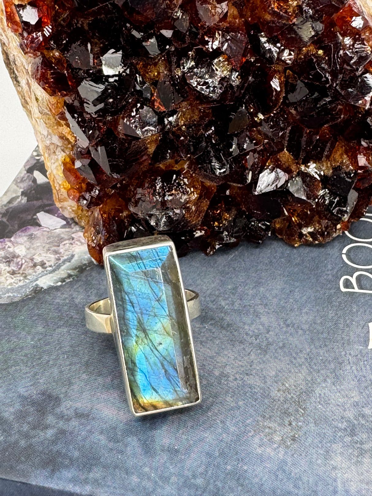 Labradorite Silver Ring on Sale at Inspired By 3 Australia