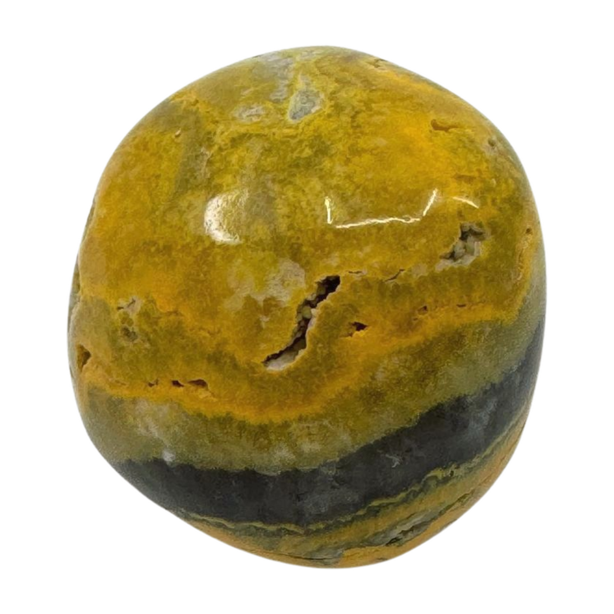 Bumble Bee Jasper Nugget - "I am ready to manifest my greatest dreams and desires."