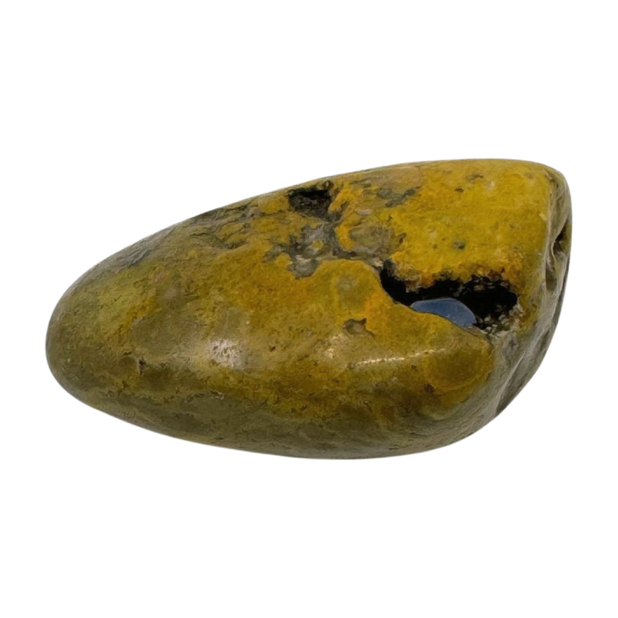 Bumble Bee Jasper Nugget - "I am ready to manifest my greatest dreams and desires."