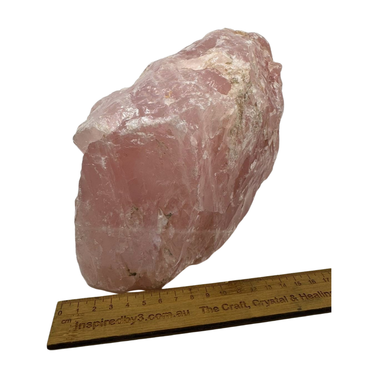 Rose Quartz Chunk HUGE 8.705kilos - “I radiate love, beauty, confidence and grace”.