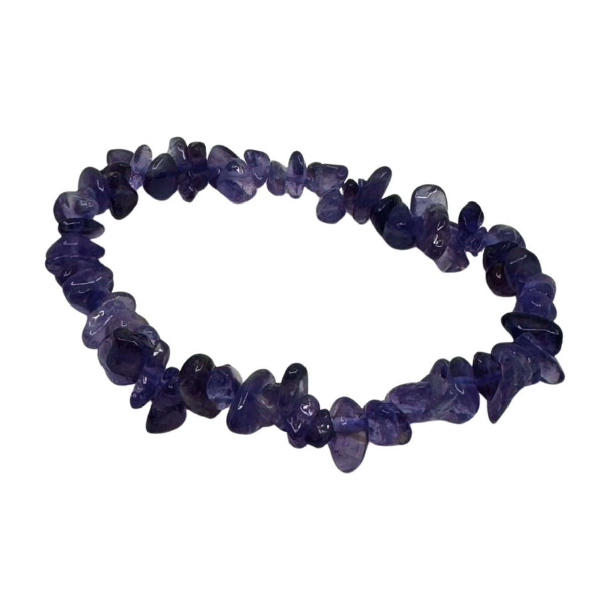 Amethyst Chip Bracelet - “I trust my intuition and allow it to guide me each day”’