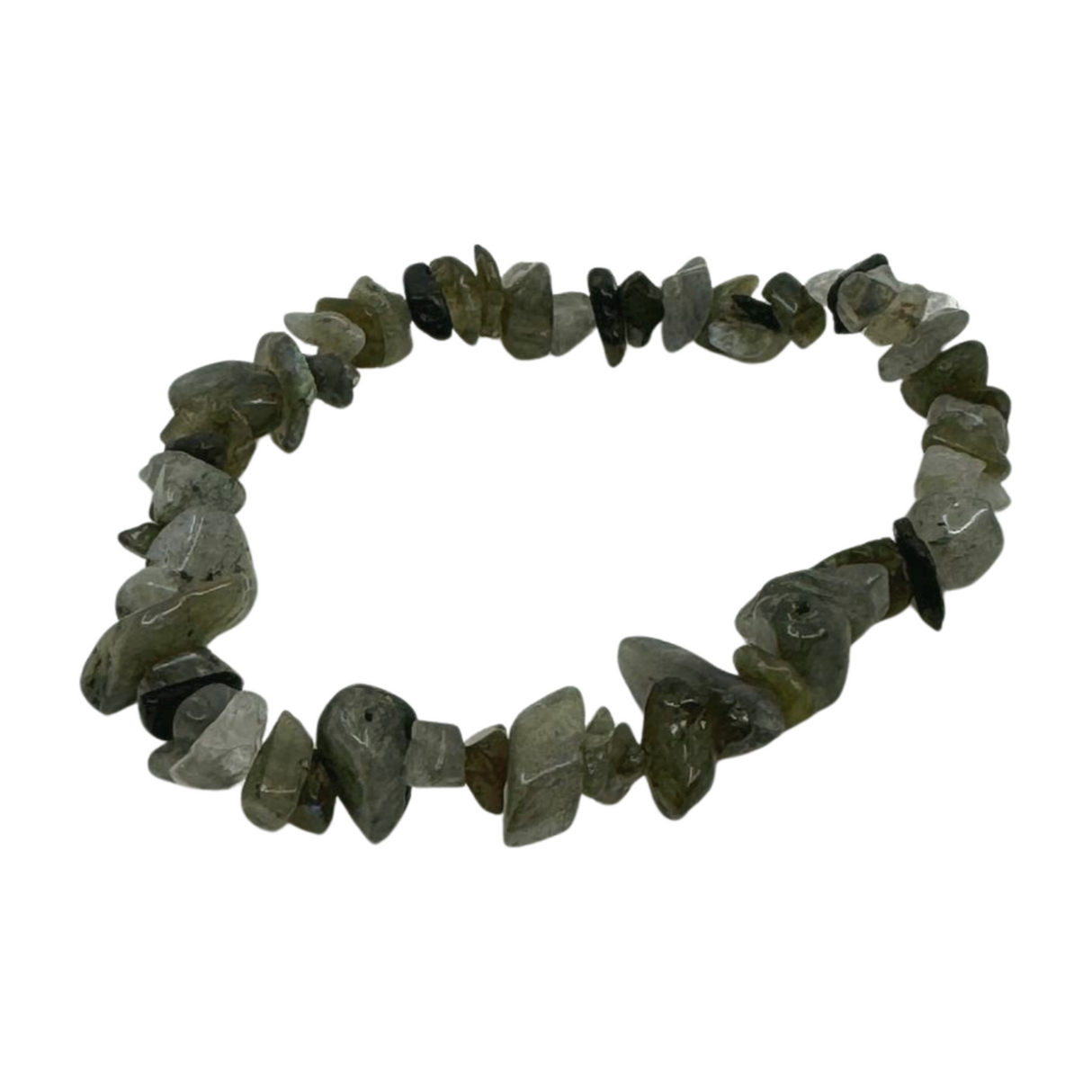 Labradorite Chip Bracelet - “I welcome change and transformation into my life”.