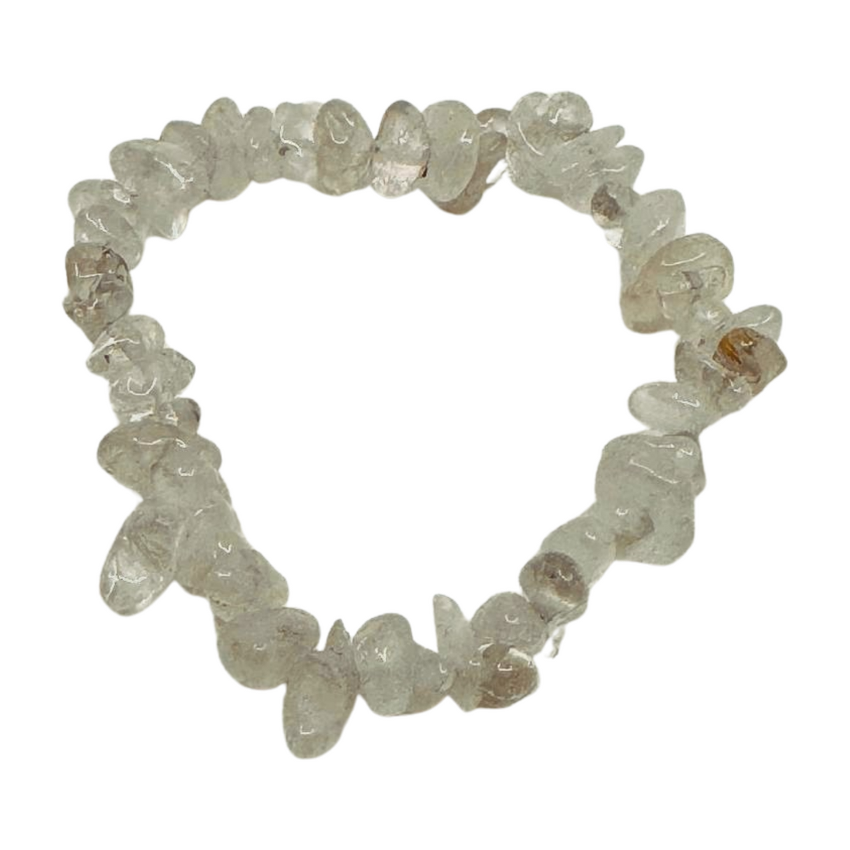 Clear Quartz Chip Bracelet - “I have the power to manifest all my dreams and desires”.