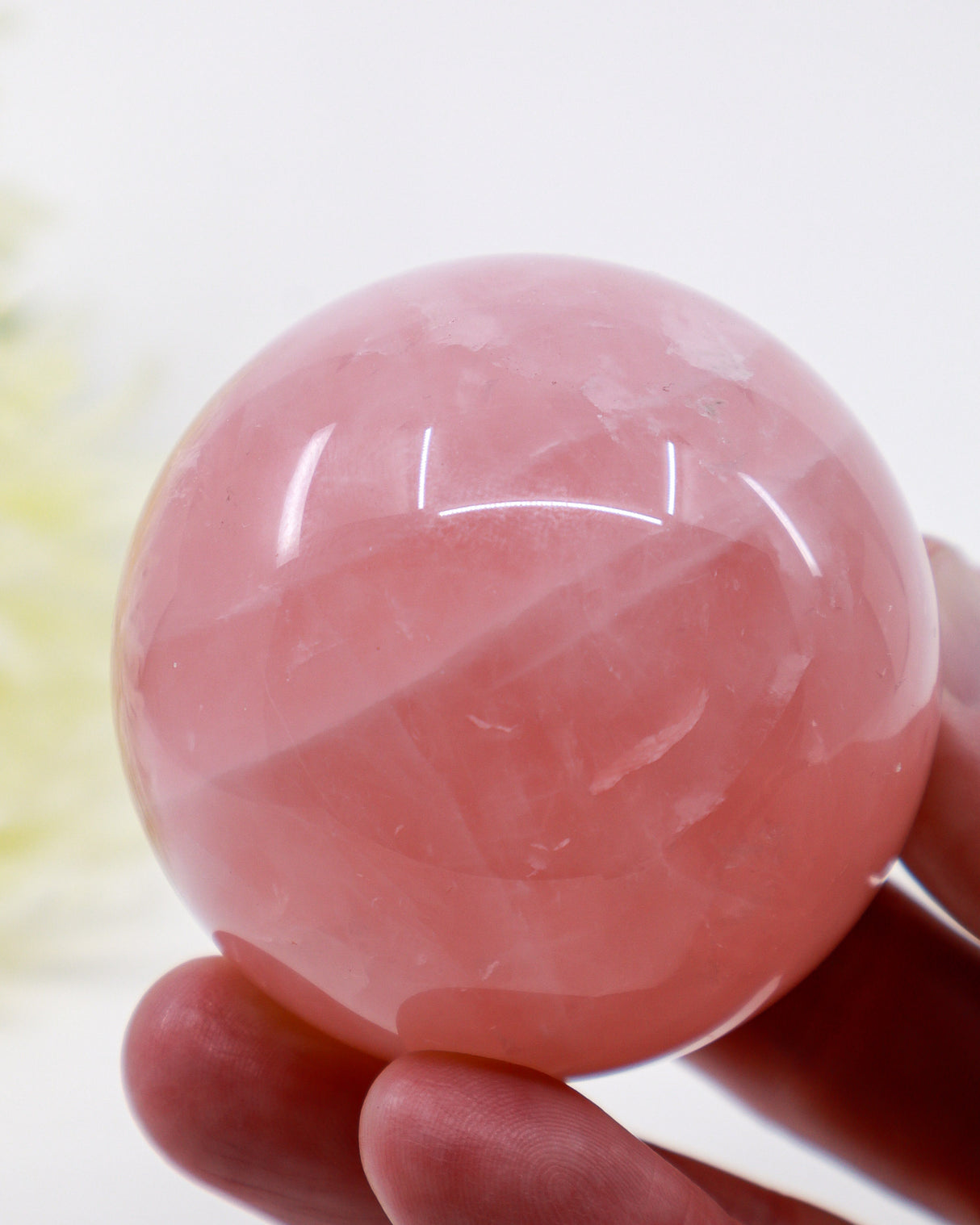 Rose Quartz Sphere | Crystal of Unconditional Love & Heart Healing | 292g