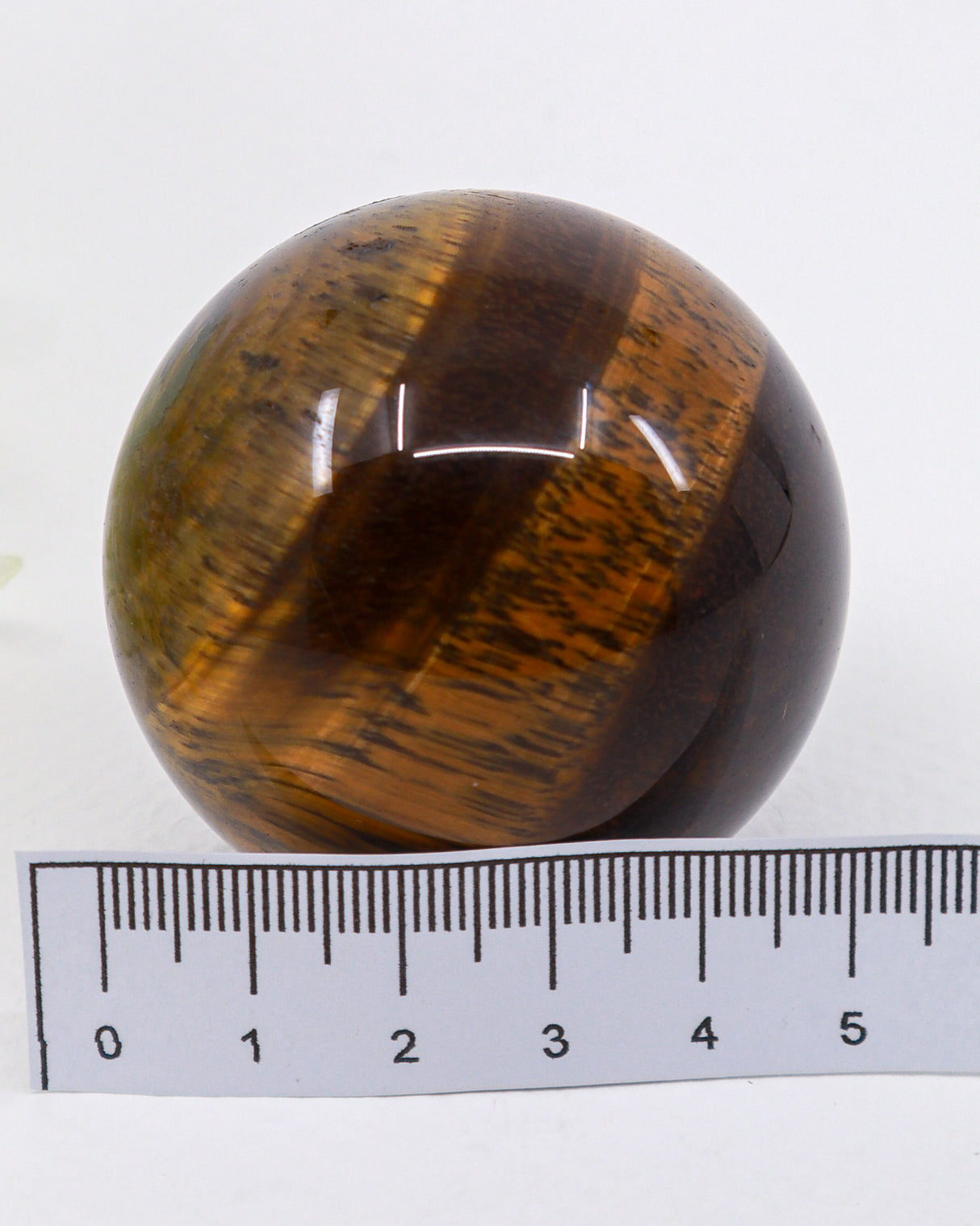 Tiger Eye Gold Sphere – Stone of Courage, Prosperity & Divine Protection | 195g