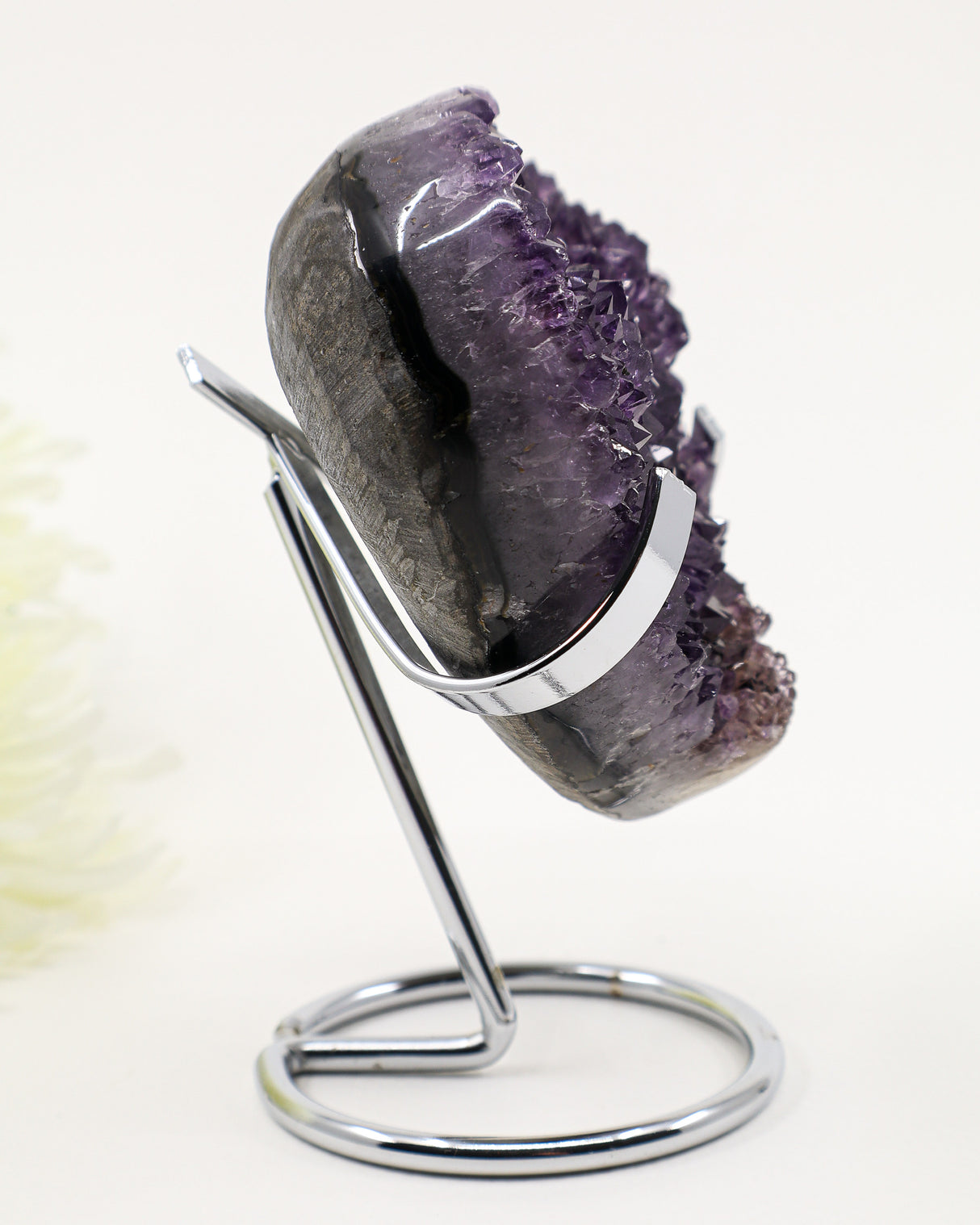 Amethyst Crystal Heart | Divine Love, Inner Peace & Spiritual Wisdom