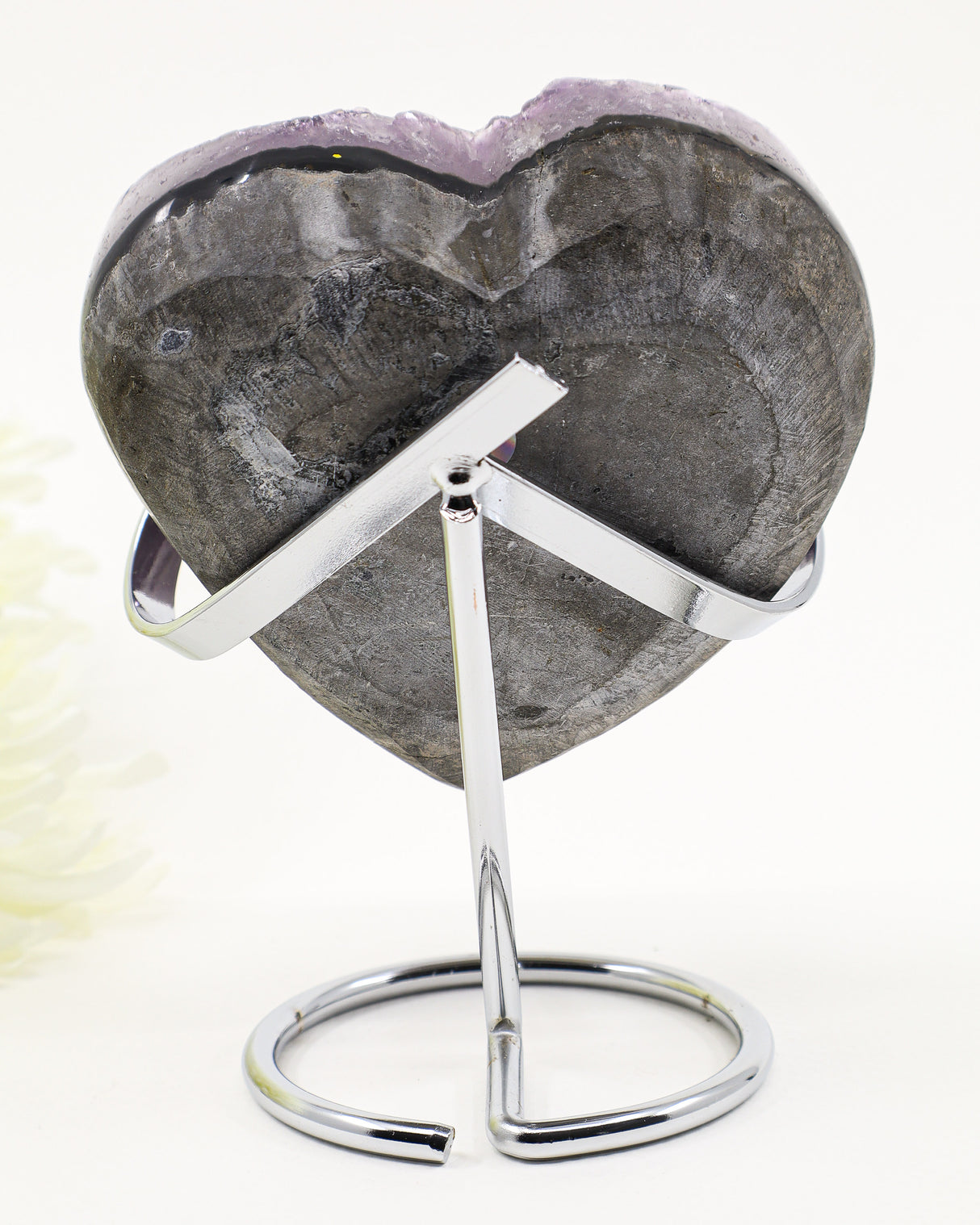 Amethyst Crystal Heart | Divine Love, Inner Peace & Spiritual Wisdom
