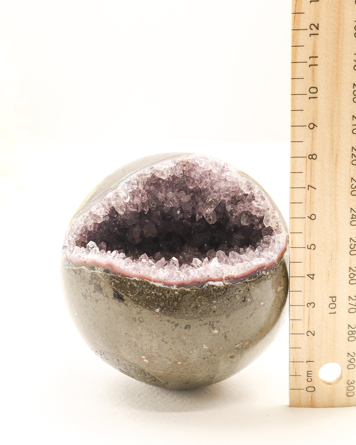 Amethyst Cluster Sphere | 614g | 7.5cm | Spiritual Growth & Calm