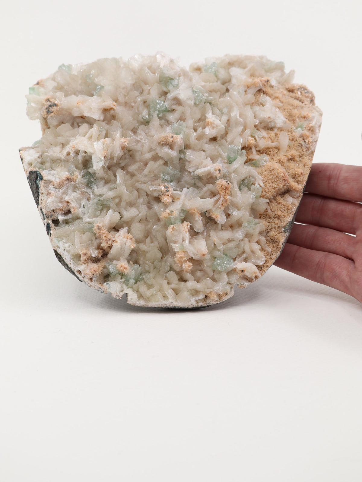Magnificent Large Apophyllite & Stilbite Crystal Cluster – 1.826kg Collector Specimen